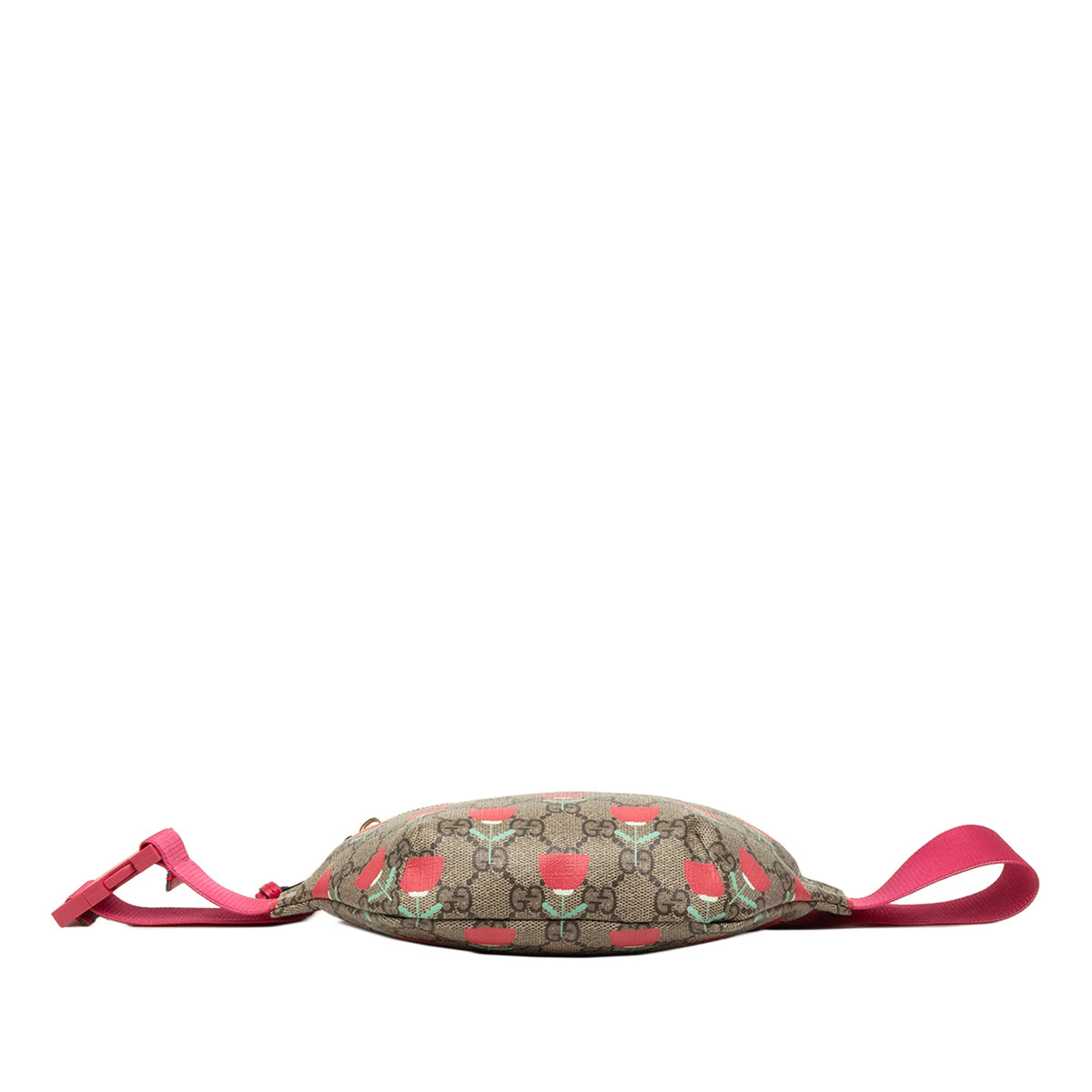 Gucci Kids GG Supreme Tulip Belt Bag — Beige