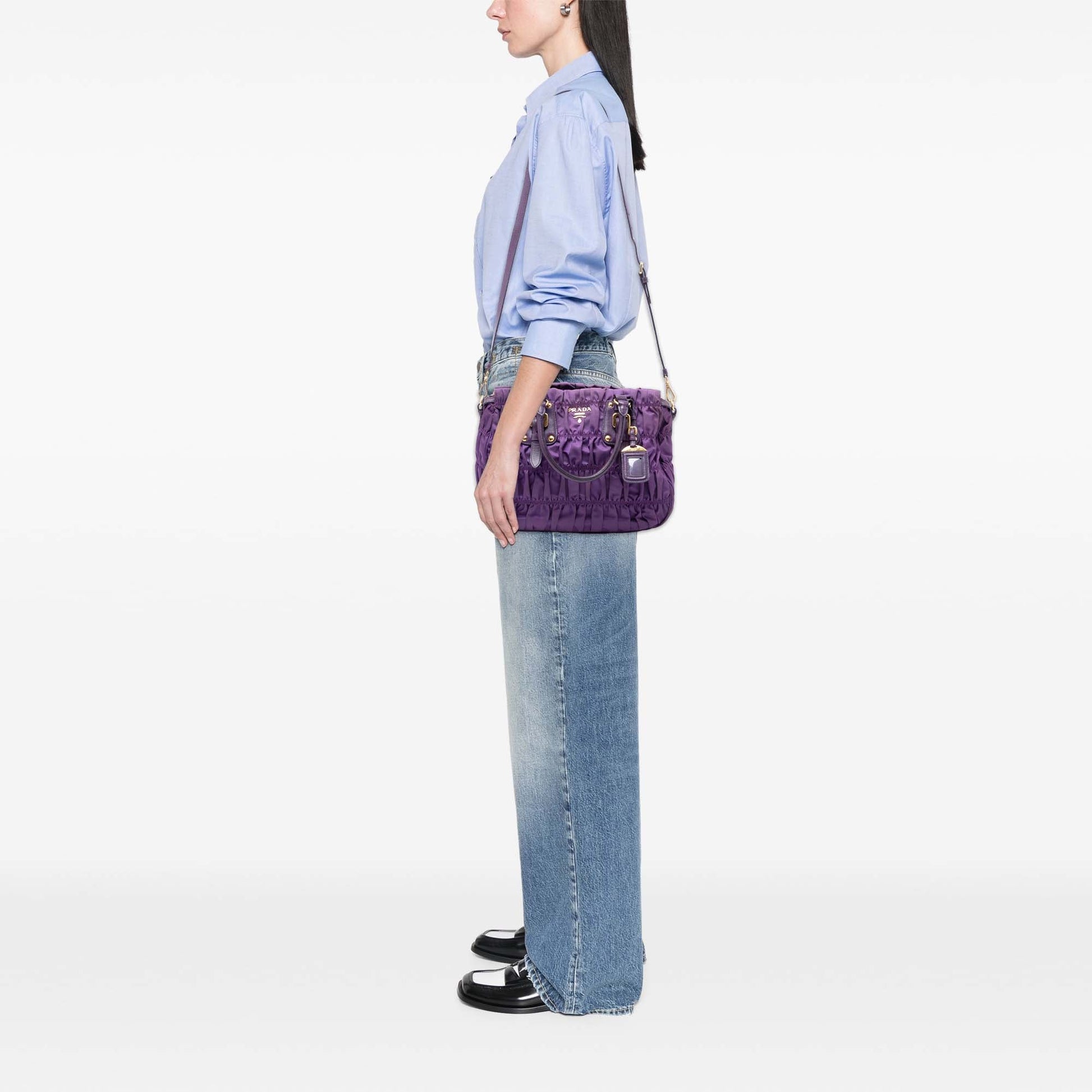 Tessuto Gaufre Satchel