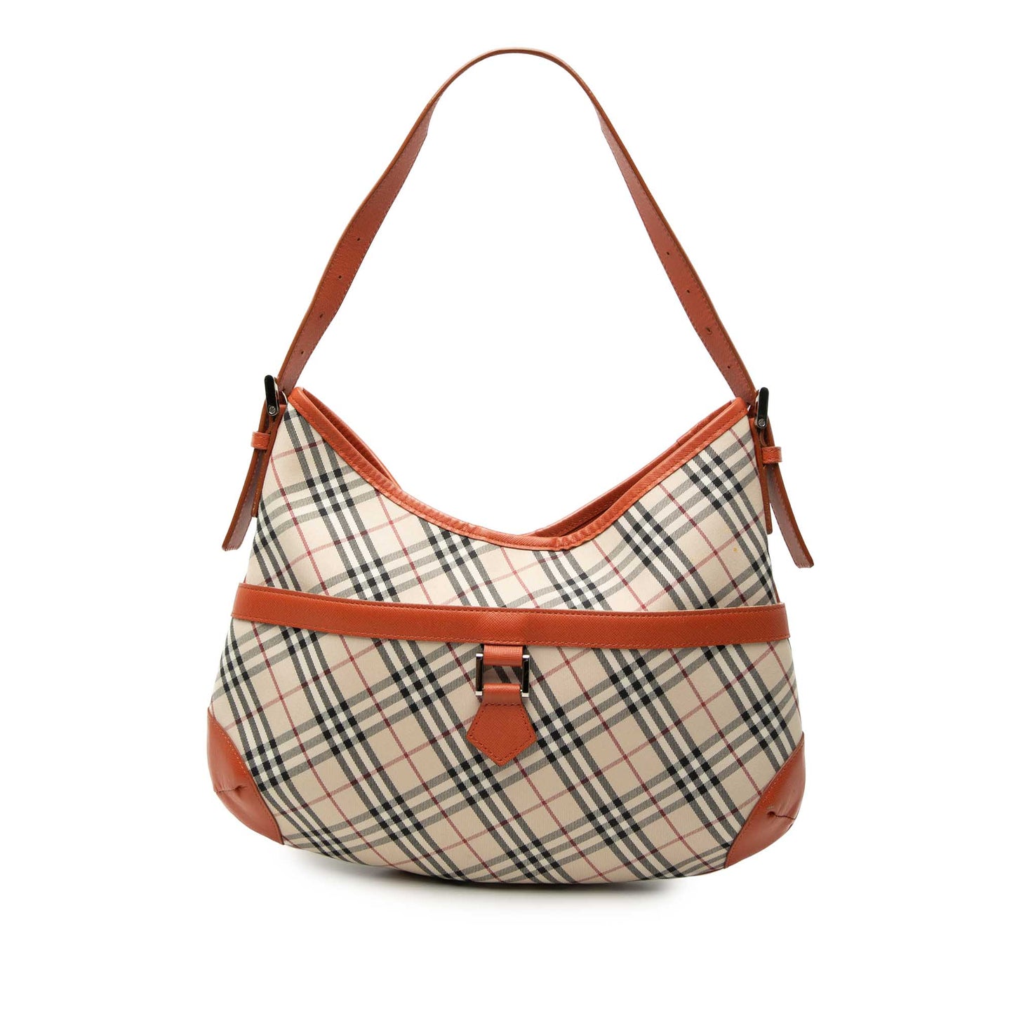 Burberry Nova Check Canvas Hobo
