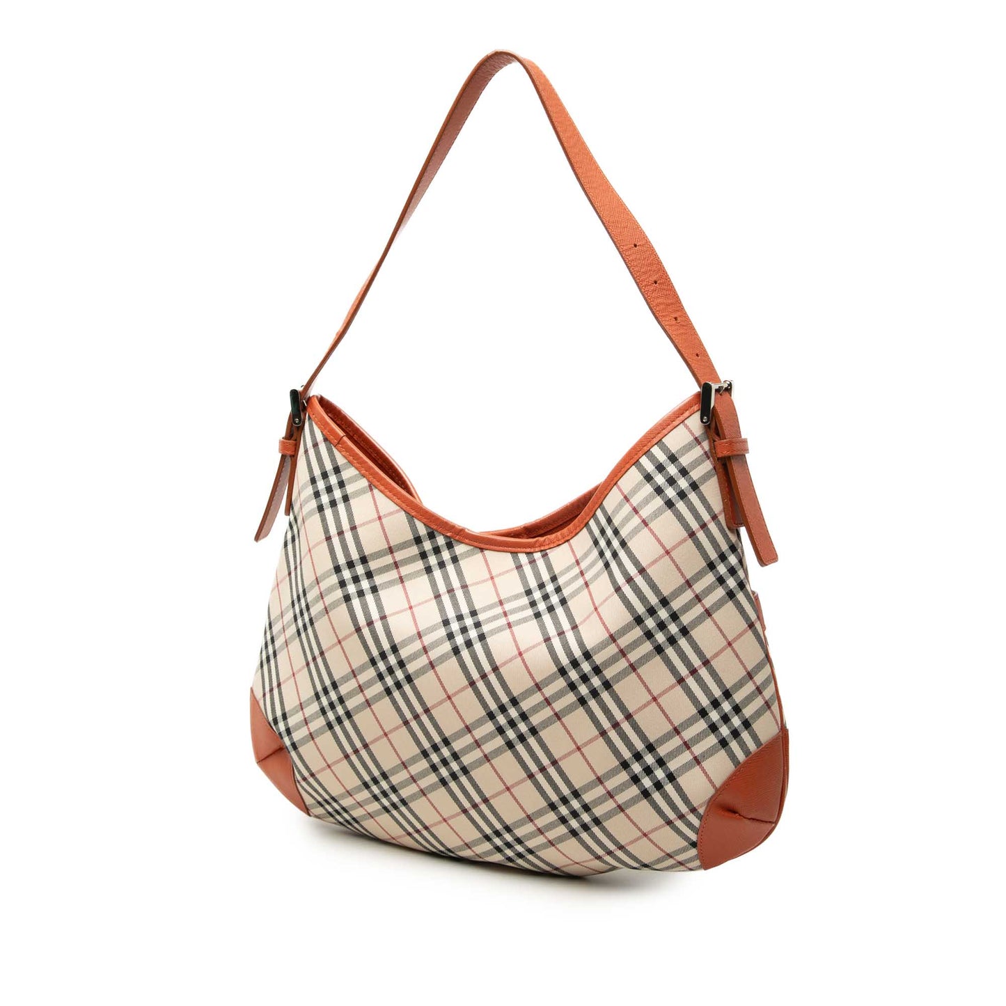 Burberry Nova Check Canvas Hobo