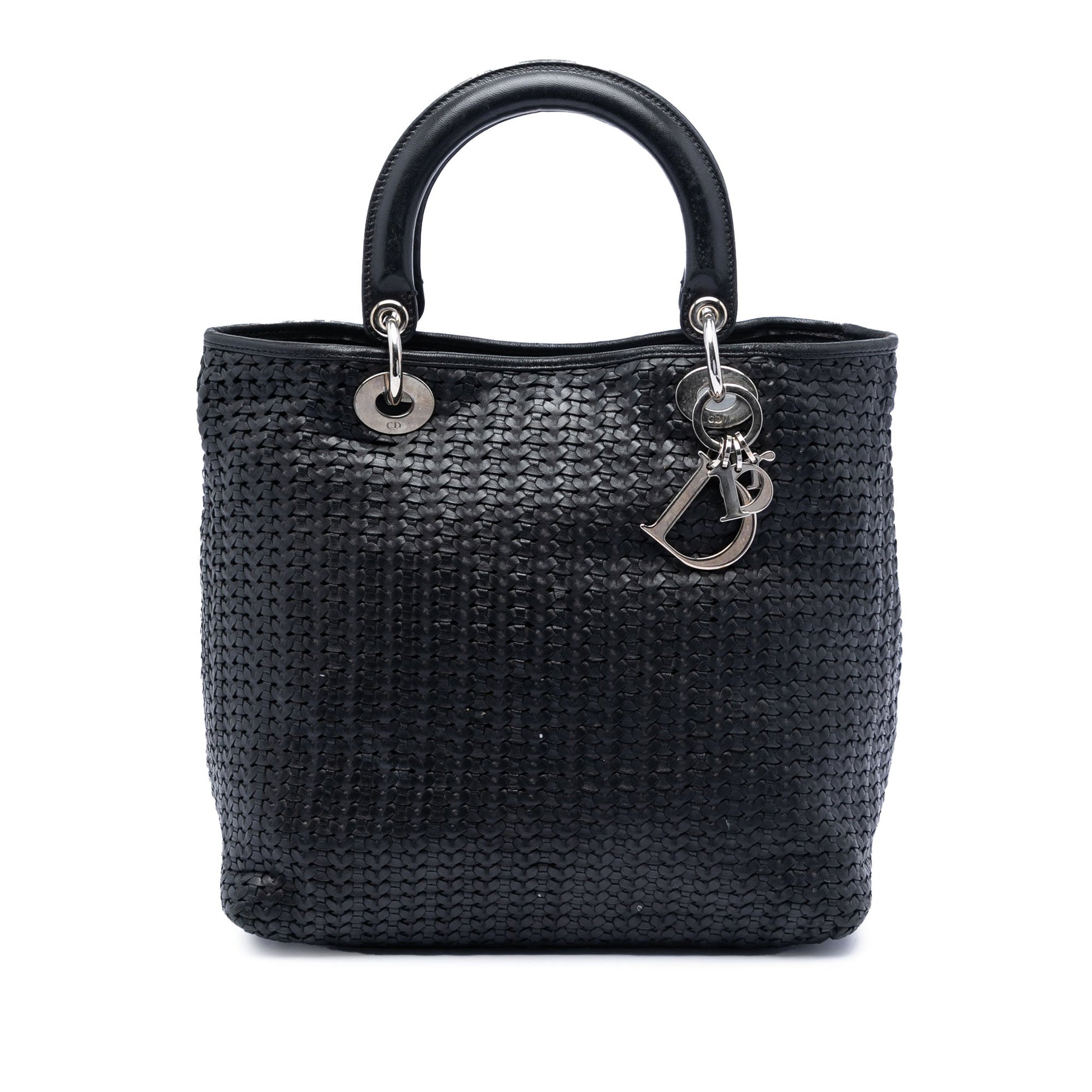 Dior Medium Woven Calfskin Soft Lady Dior
