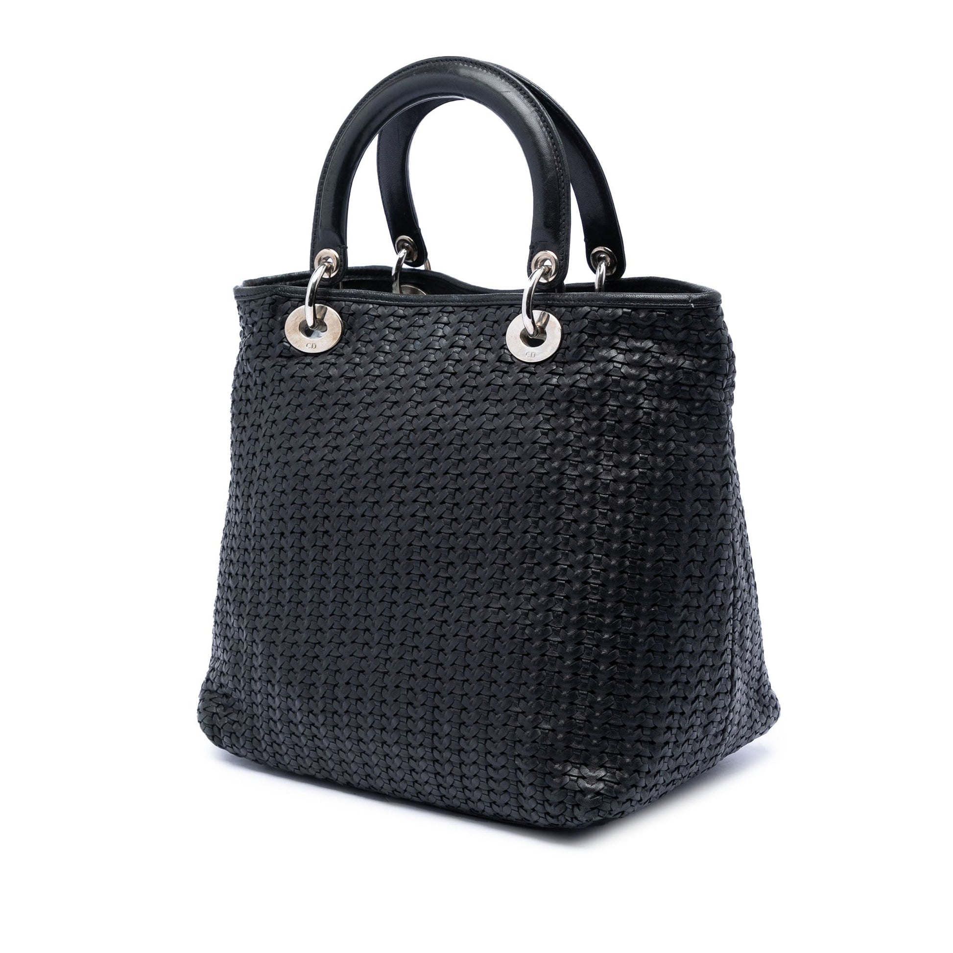 Dior Medium Woven Calfskin Soft Lady Dior