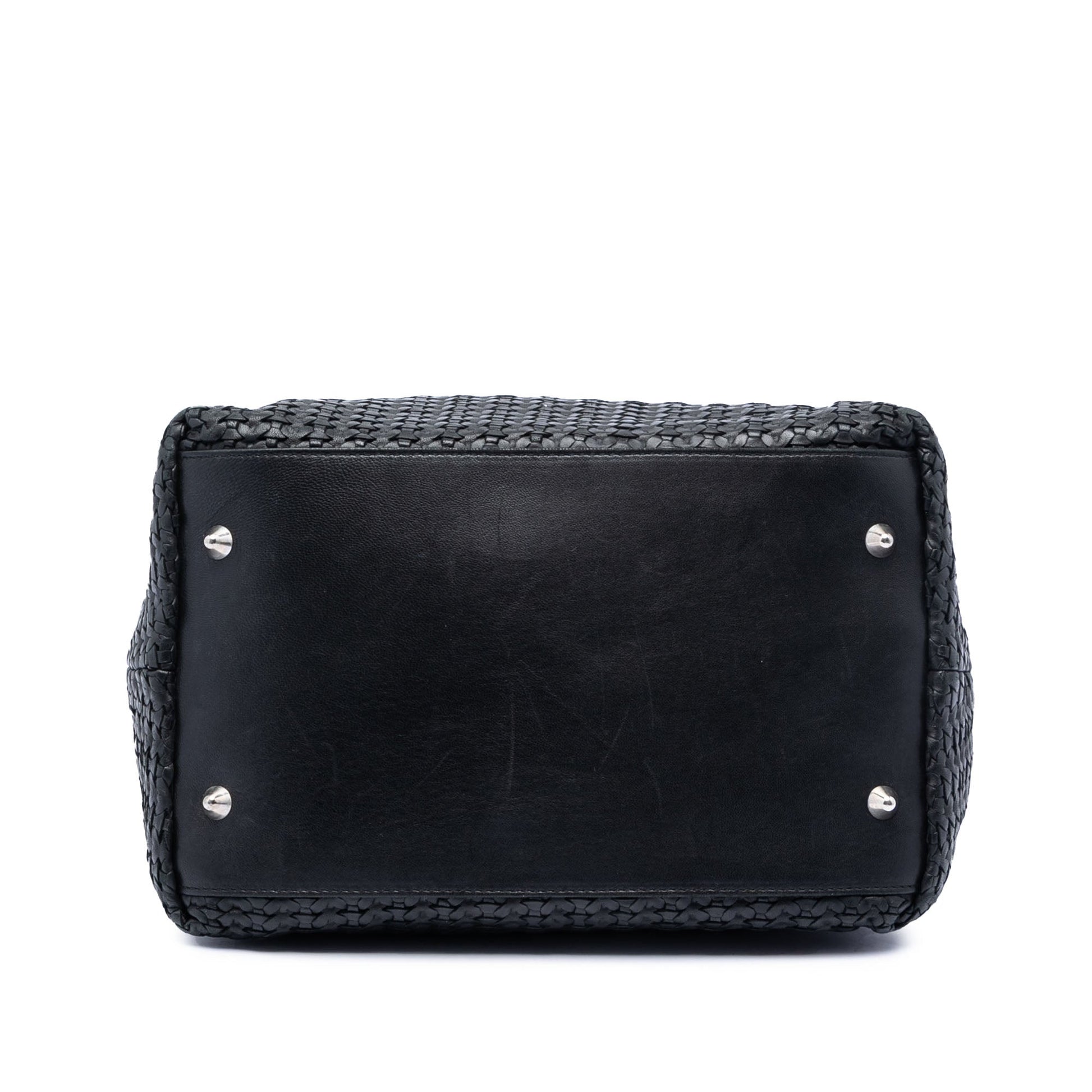 Dior Medium Woven Calfskin Soft Lady Dior