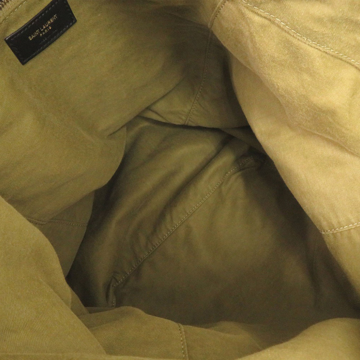 Saint Laurent Large Canvas Downtown Tote