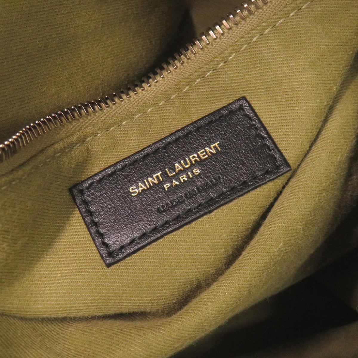 Saint Laurent Large Canvas Downtown Tote