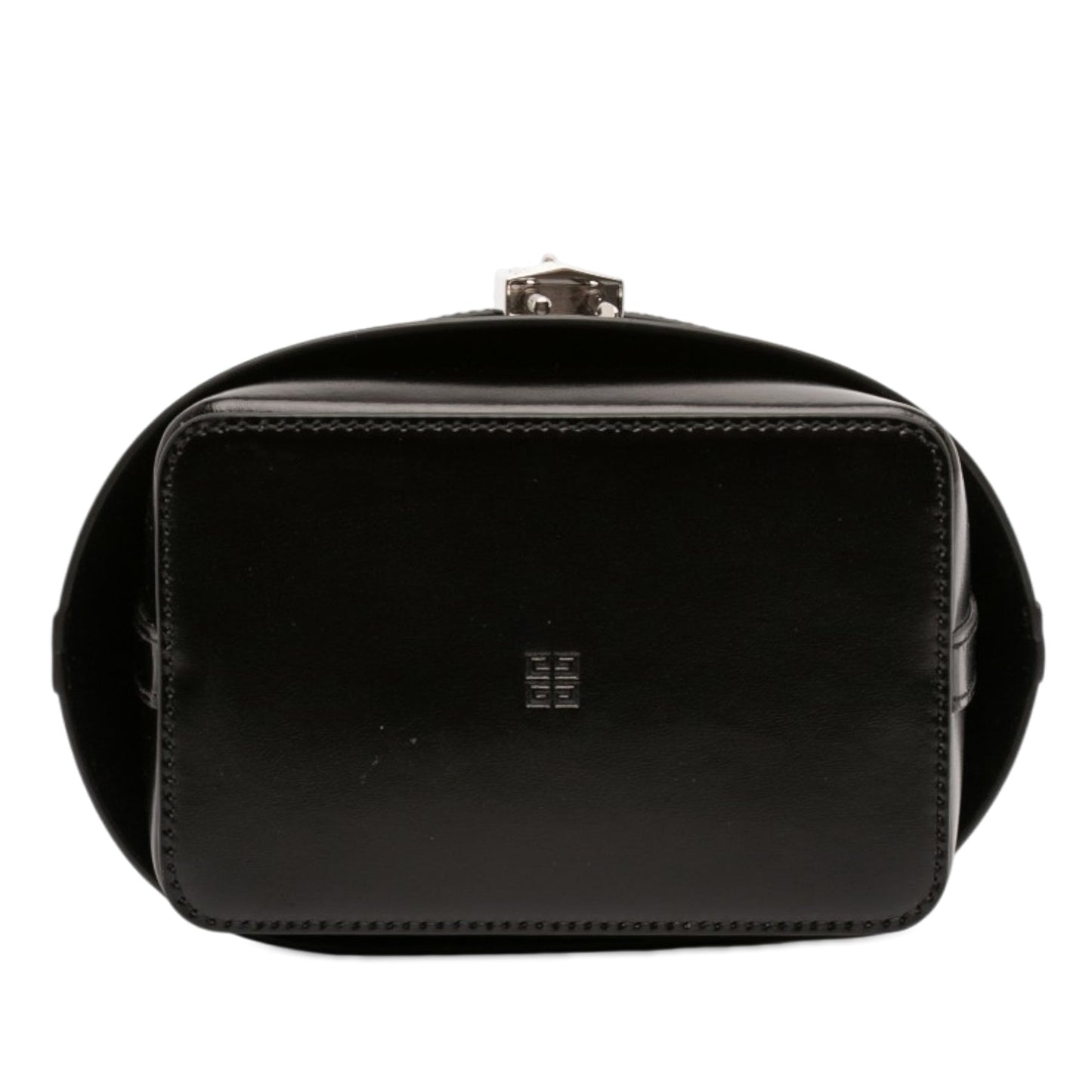 Givenchy Micro Leather GV Shark Lock Bucket Bag