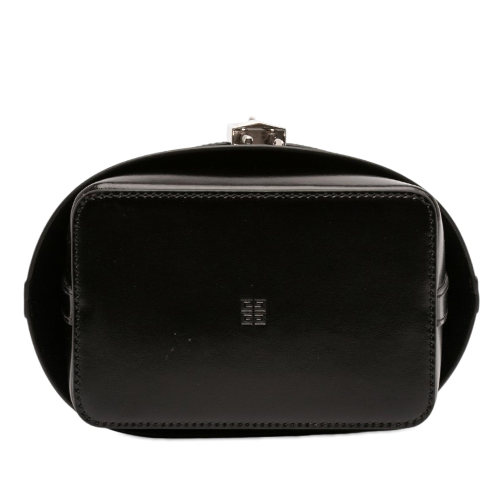 Givenchy Micro Leather GV Shark Lock Bucket Bag
