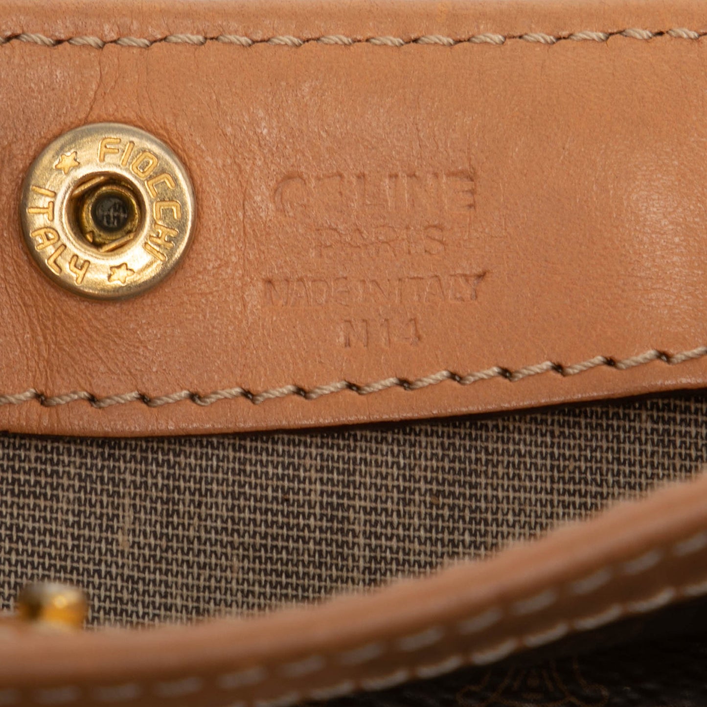 Celine Macadam Coated Canvas Tote