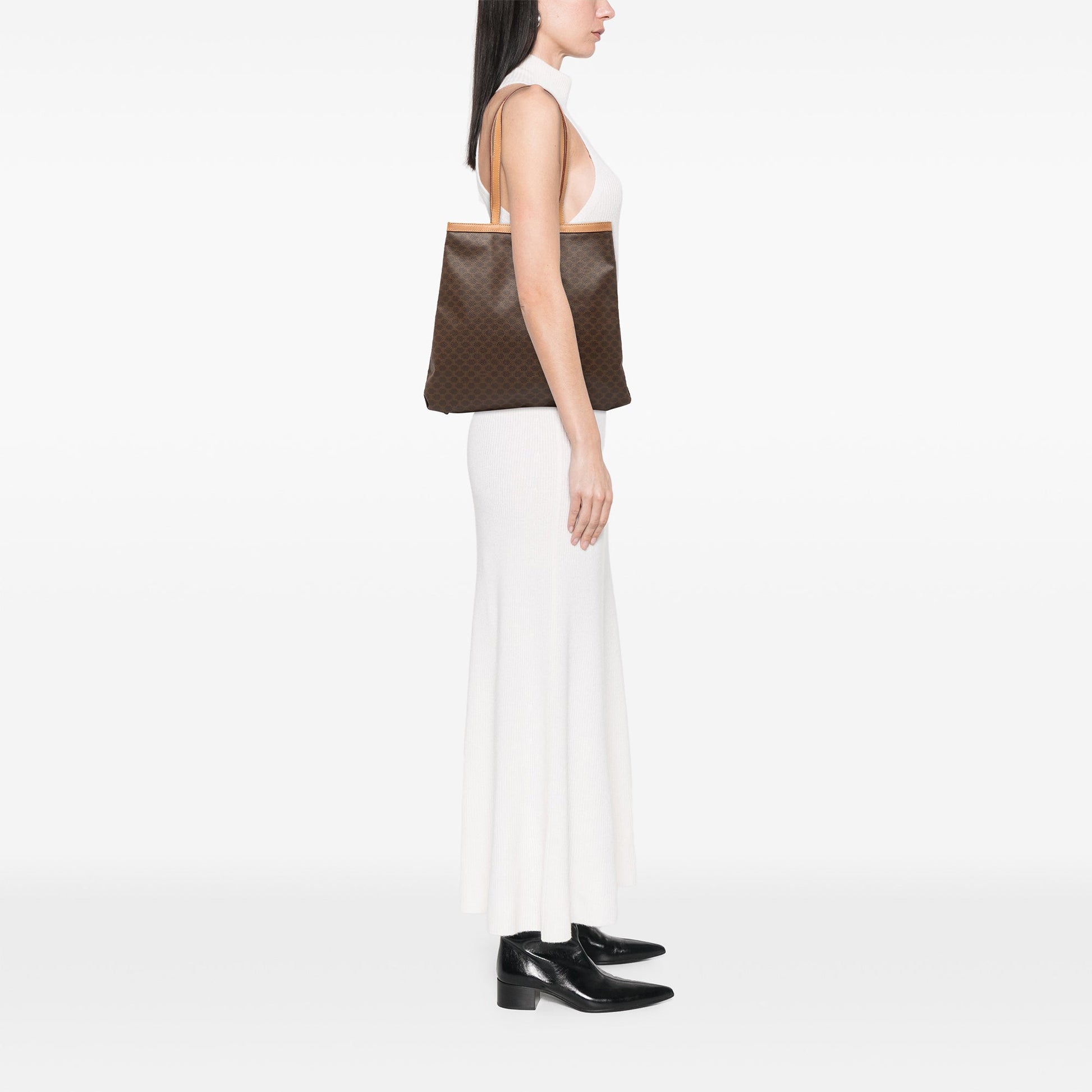 Celine Macadam Coated Canvas Tote