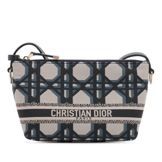 Dior DiorTravel Technical Fabric Macrocannage Nomad Pouch