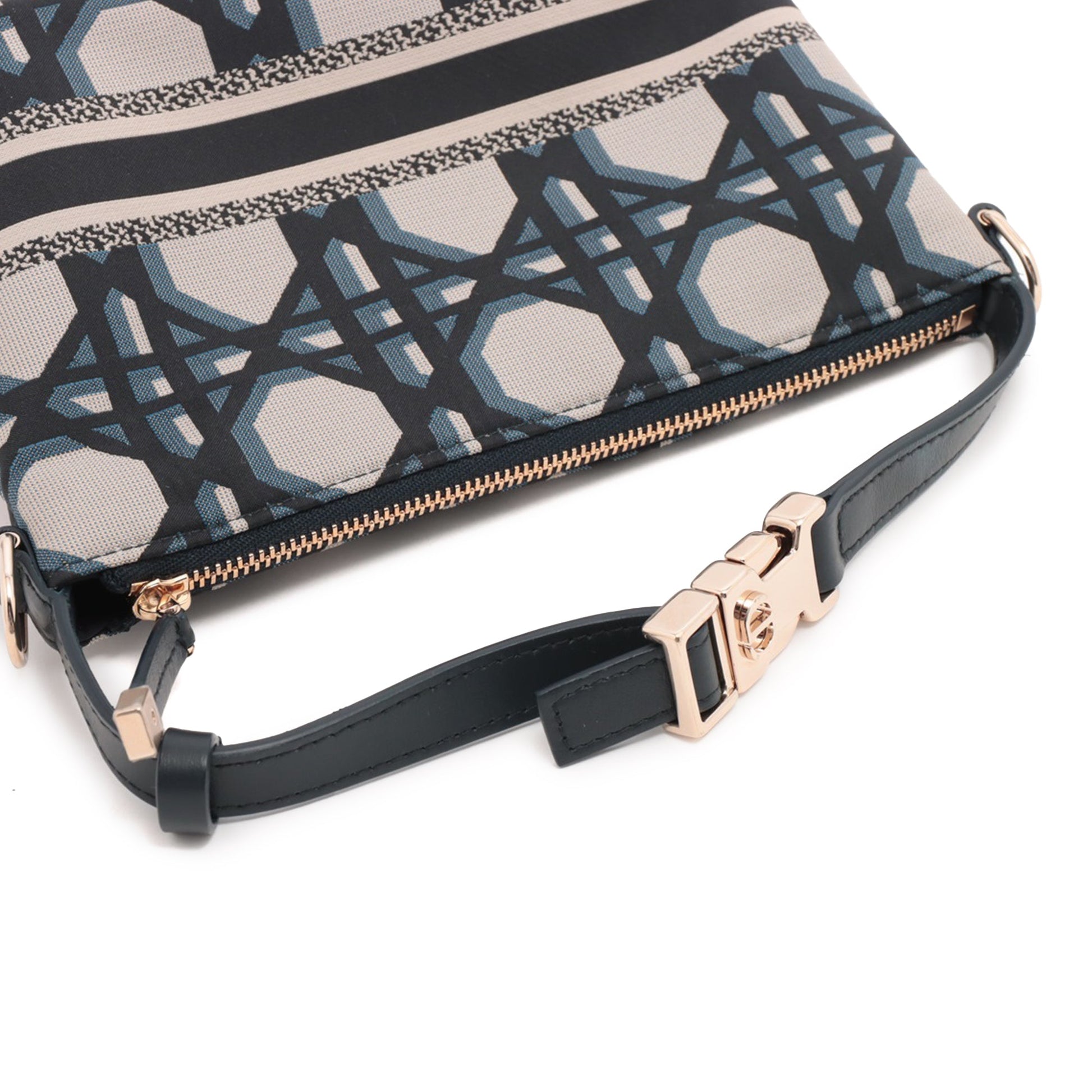 Dior DiorTravel Technical Fabric Macrocannage Nomad Pouch