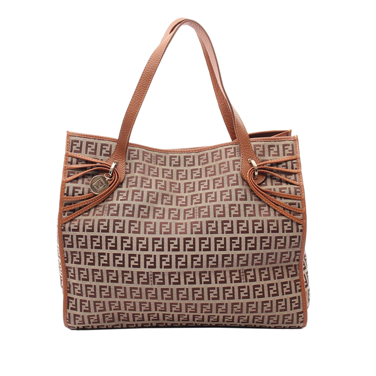Fendi Zucchino Canvas Tote
