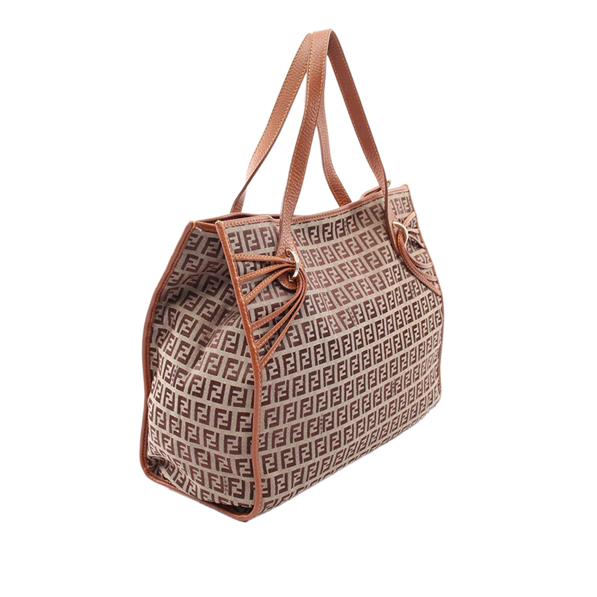 Fendi Zucchino Canvas Tote