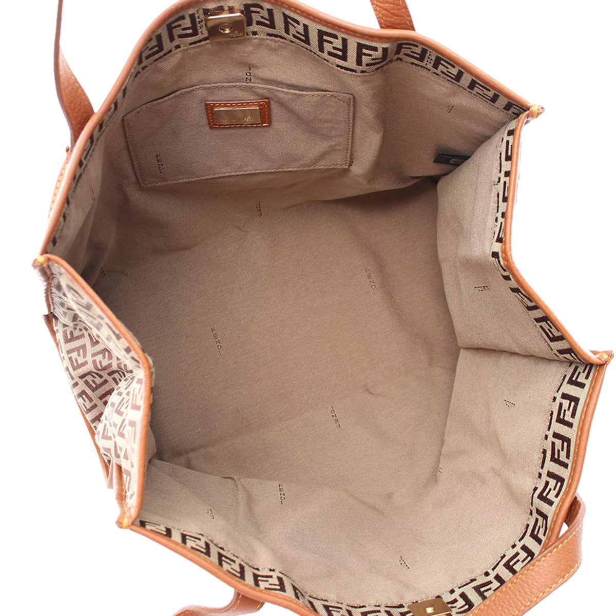 Fendi Zucchino Canvas Tote