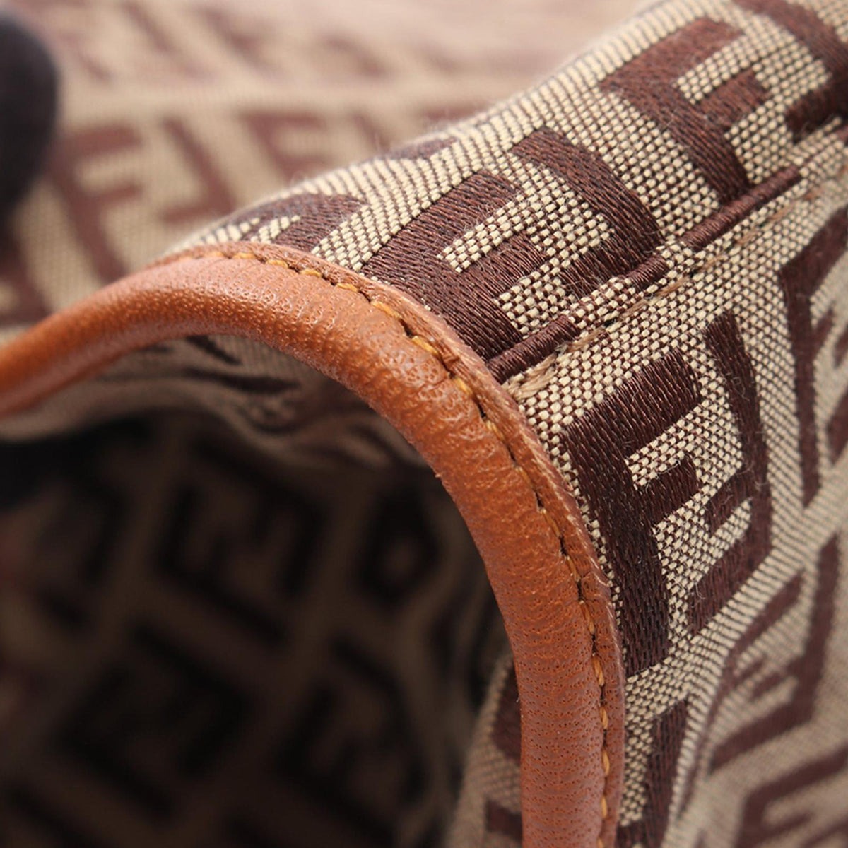 Fendi Zucchino Canvas Tote