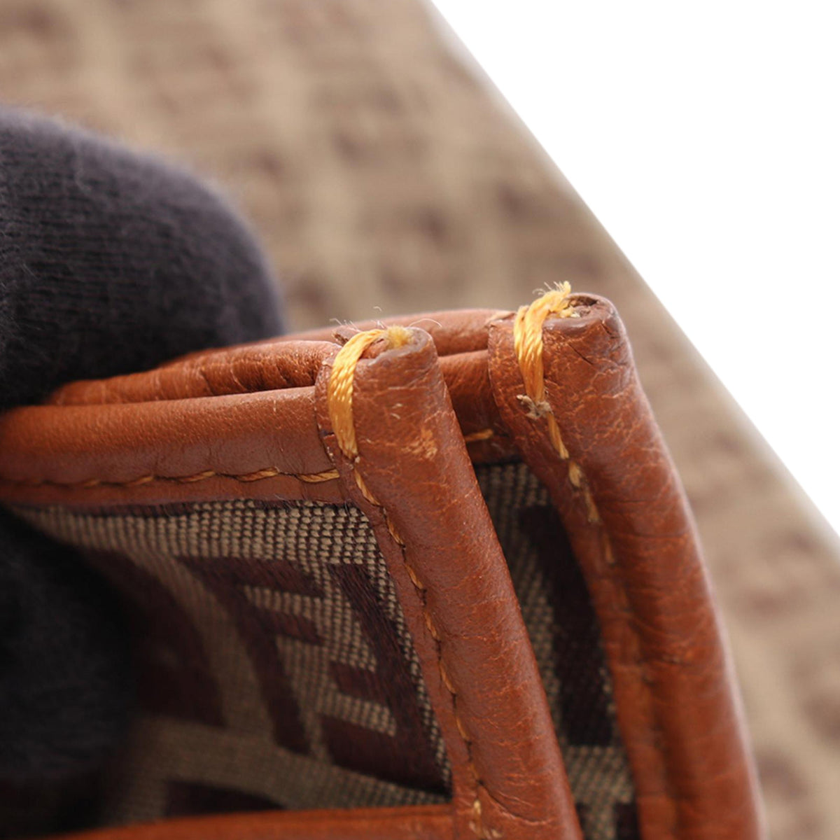 Fendi Zucchino Canvas Tote