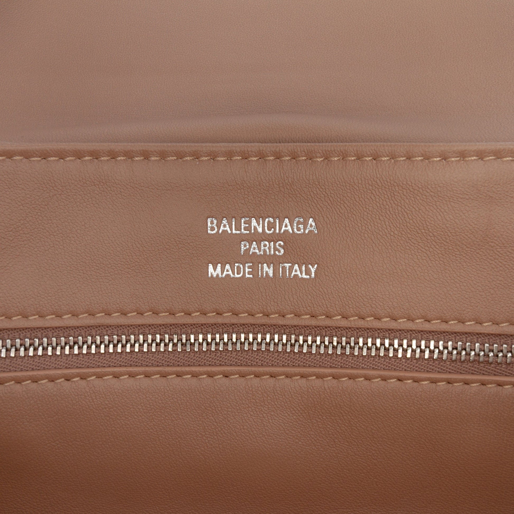 Distressed Satin Leopolda Pochette