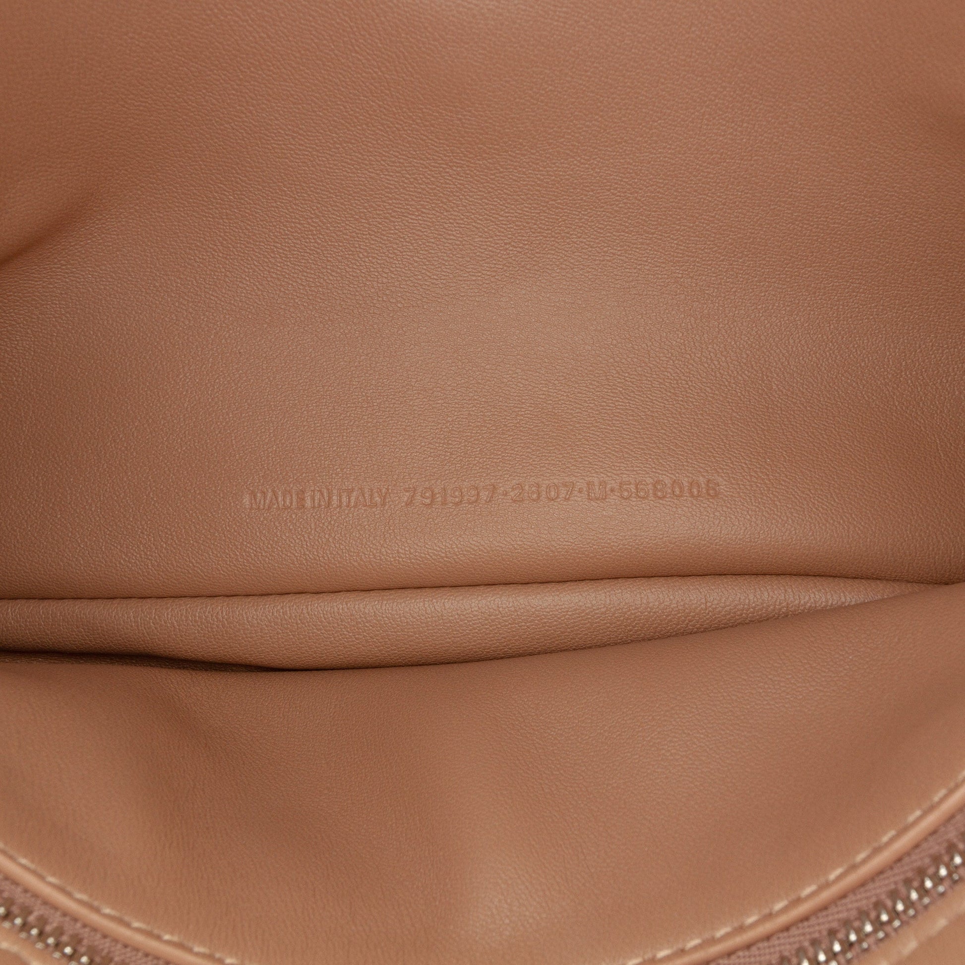 Distressed Satin Leopolda Pochette