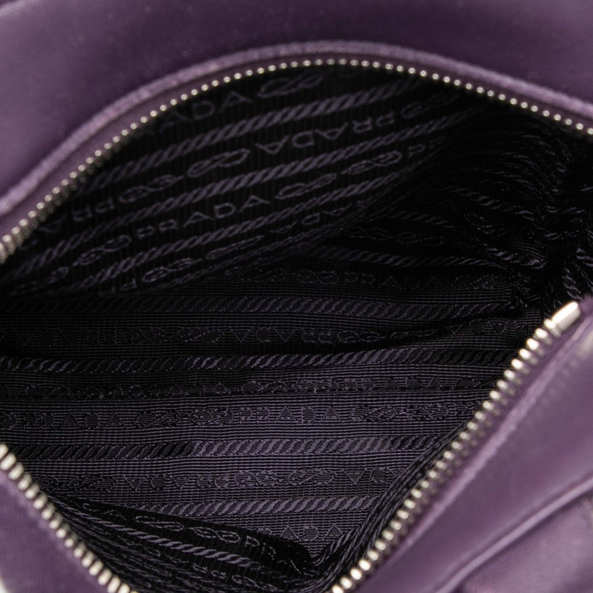 Prada Nappa Front Pocket Satchel