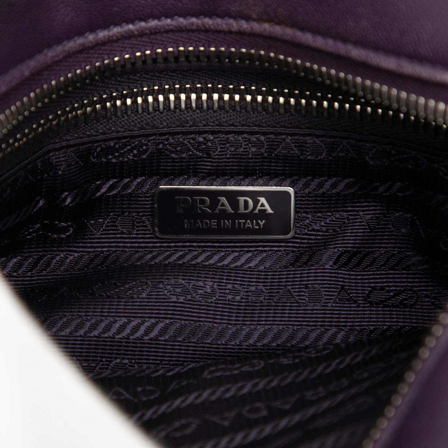 Prada Nappa Front Pocket Satchel