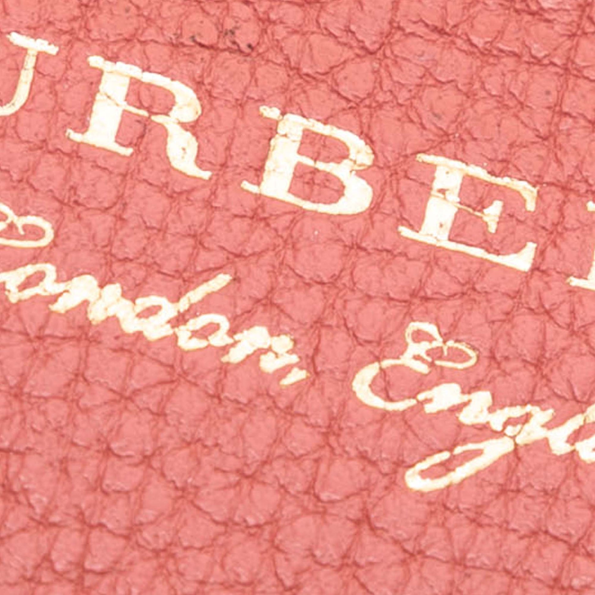 Burberry Small Grainy Calfskin and House Check Banner Satchel