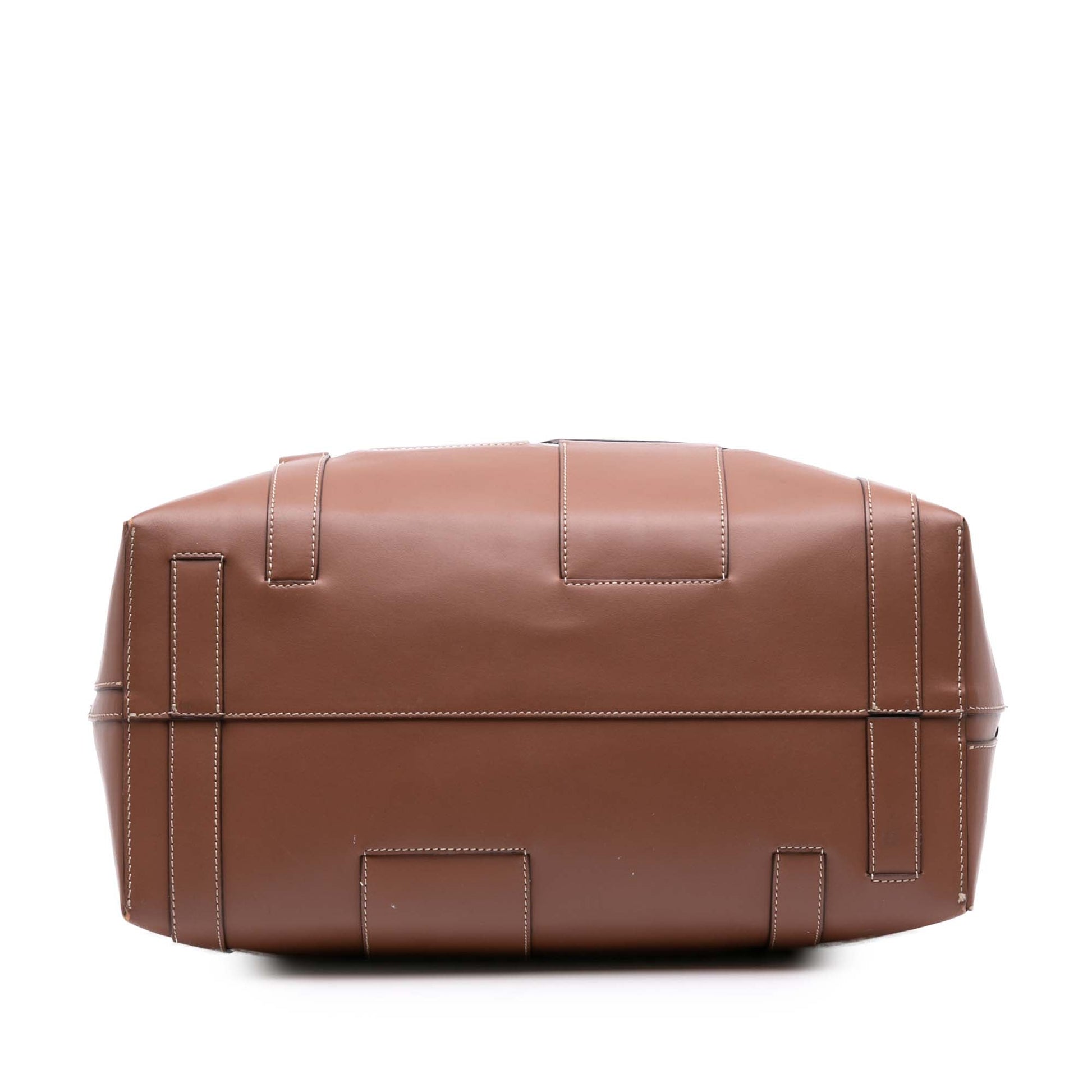 Burberry Large Leather Foster Tote