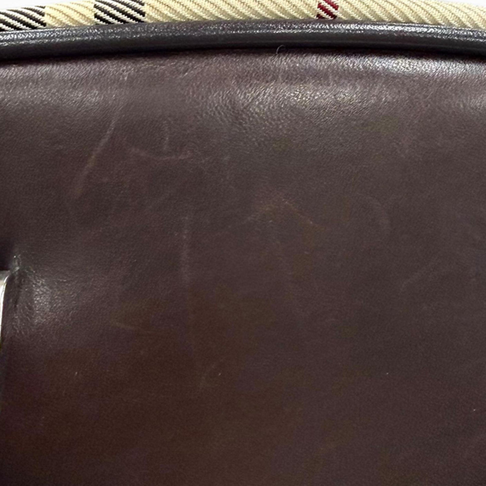 Burberry House Check Canvas Handbag