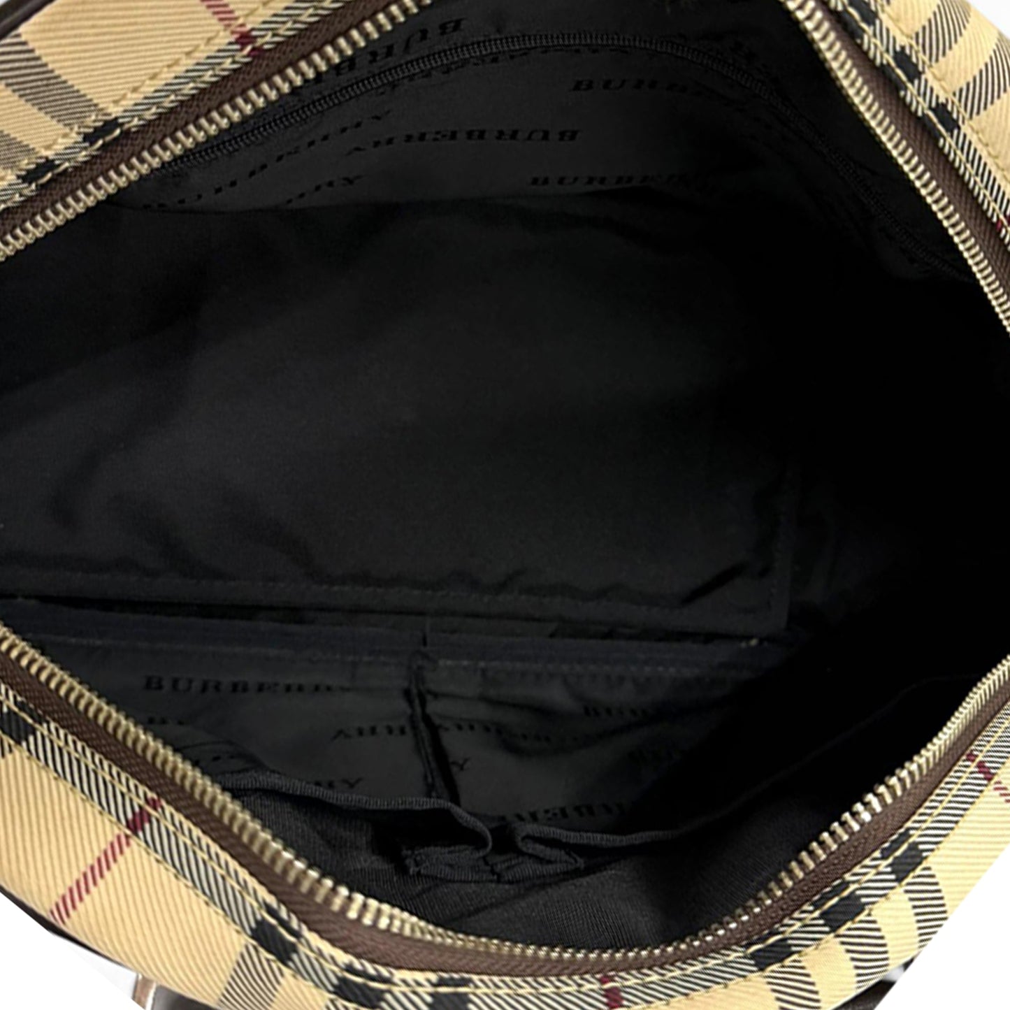 Burberry House Check Canvas Handbag
