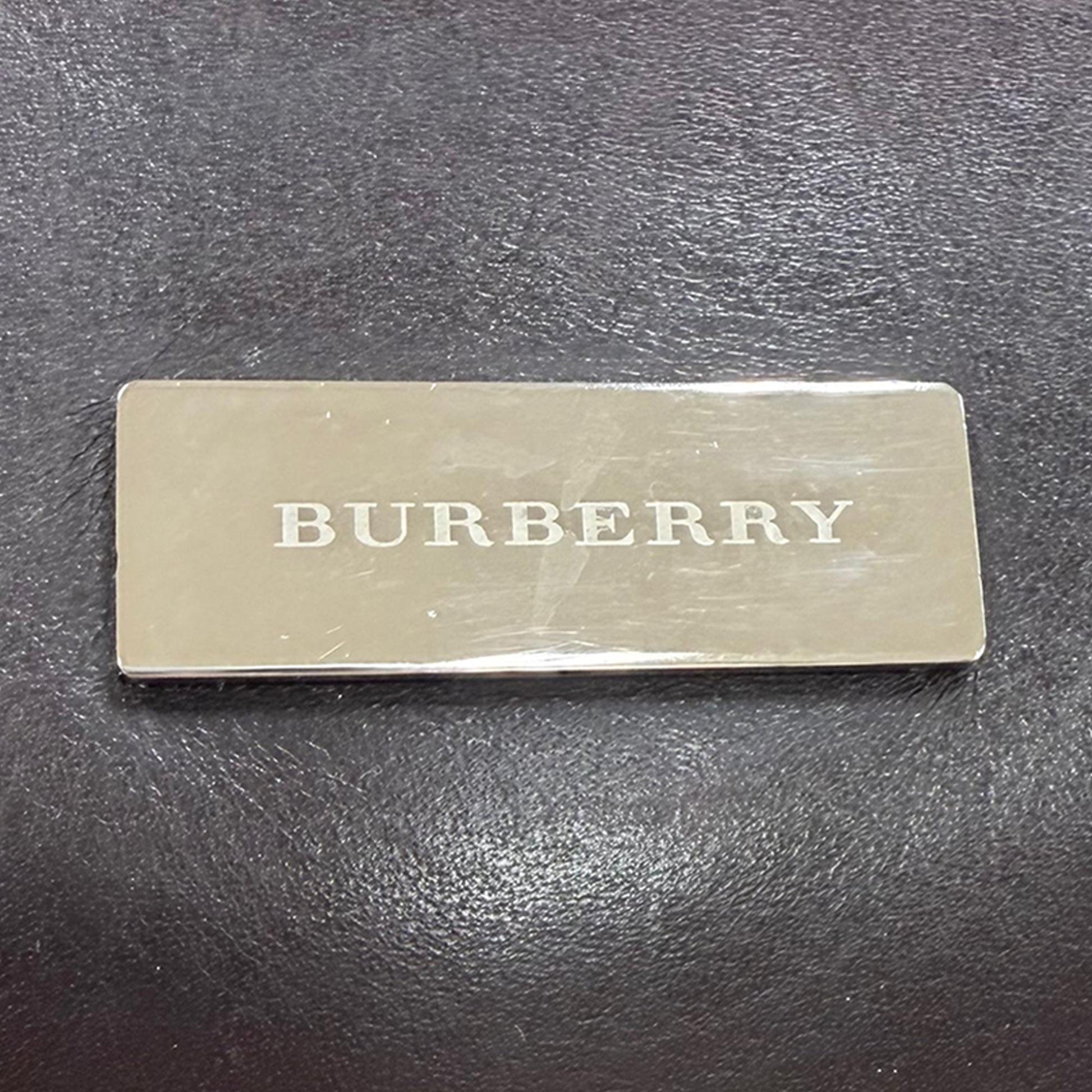 Burberry House Check Canvas Handbag