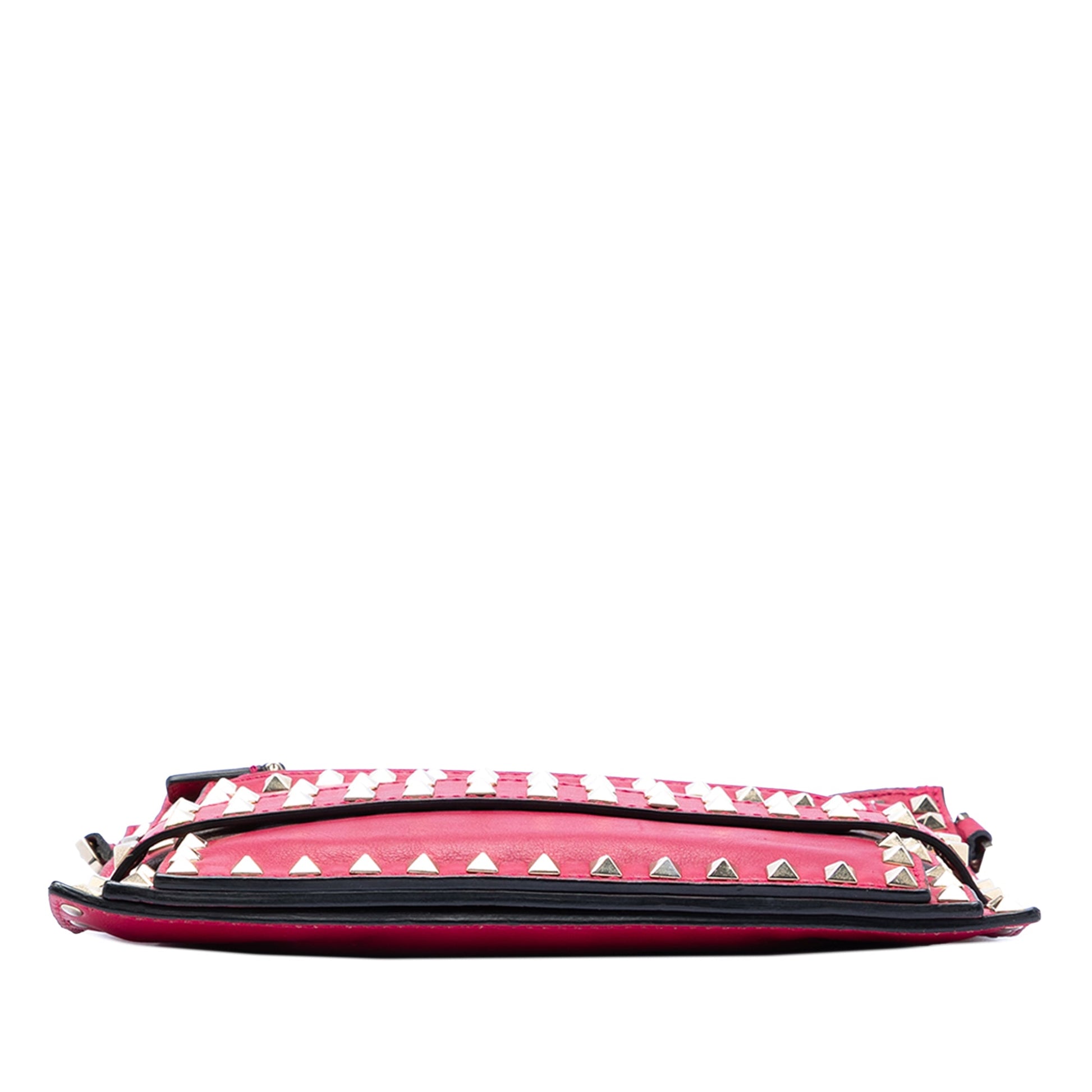 Valentino Leather Rockstud Triple Zip Crossbody