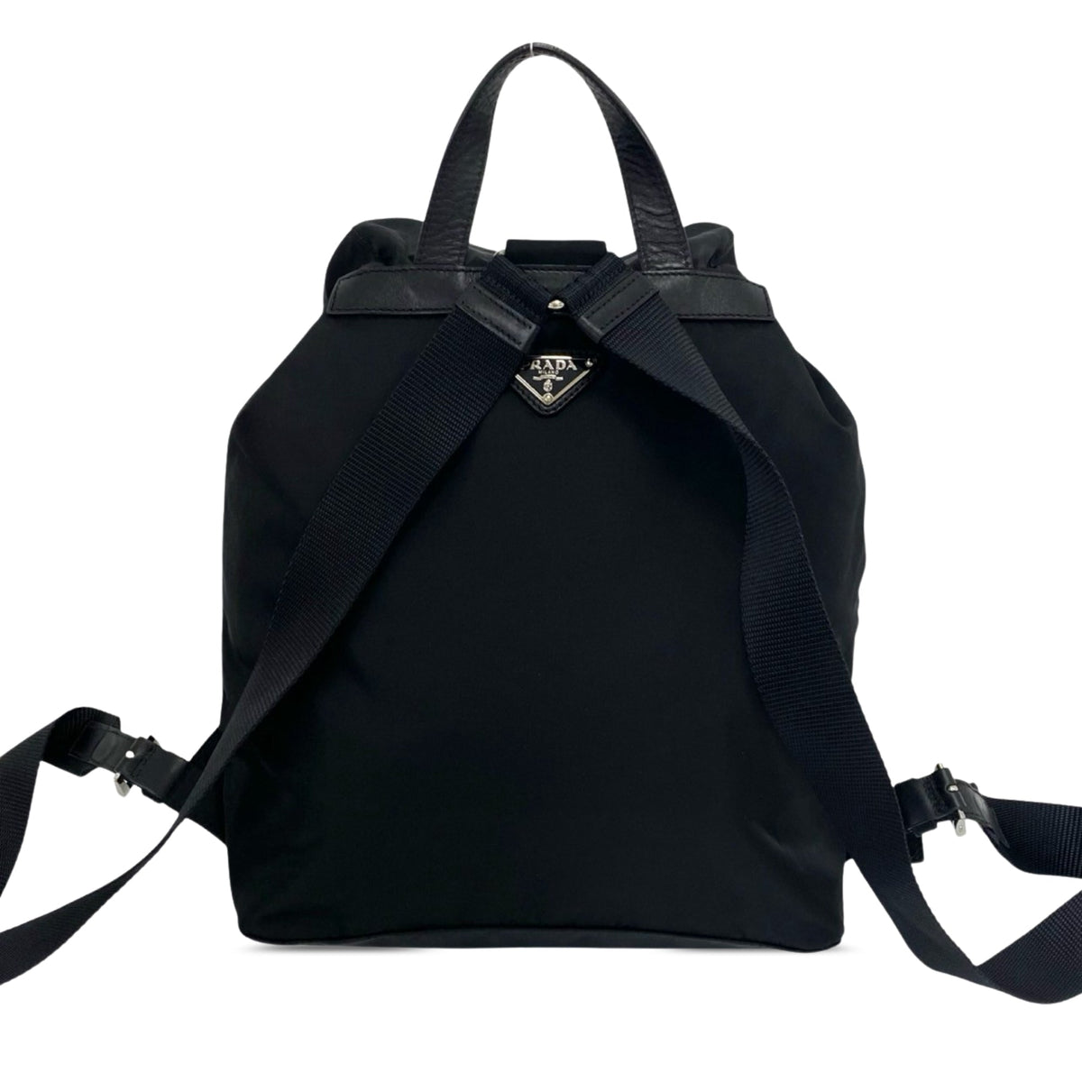 Prada Tessuto Logo Backpack