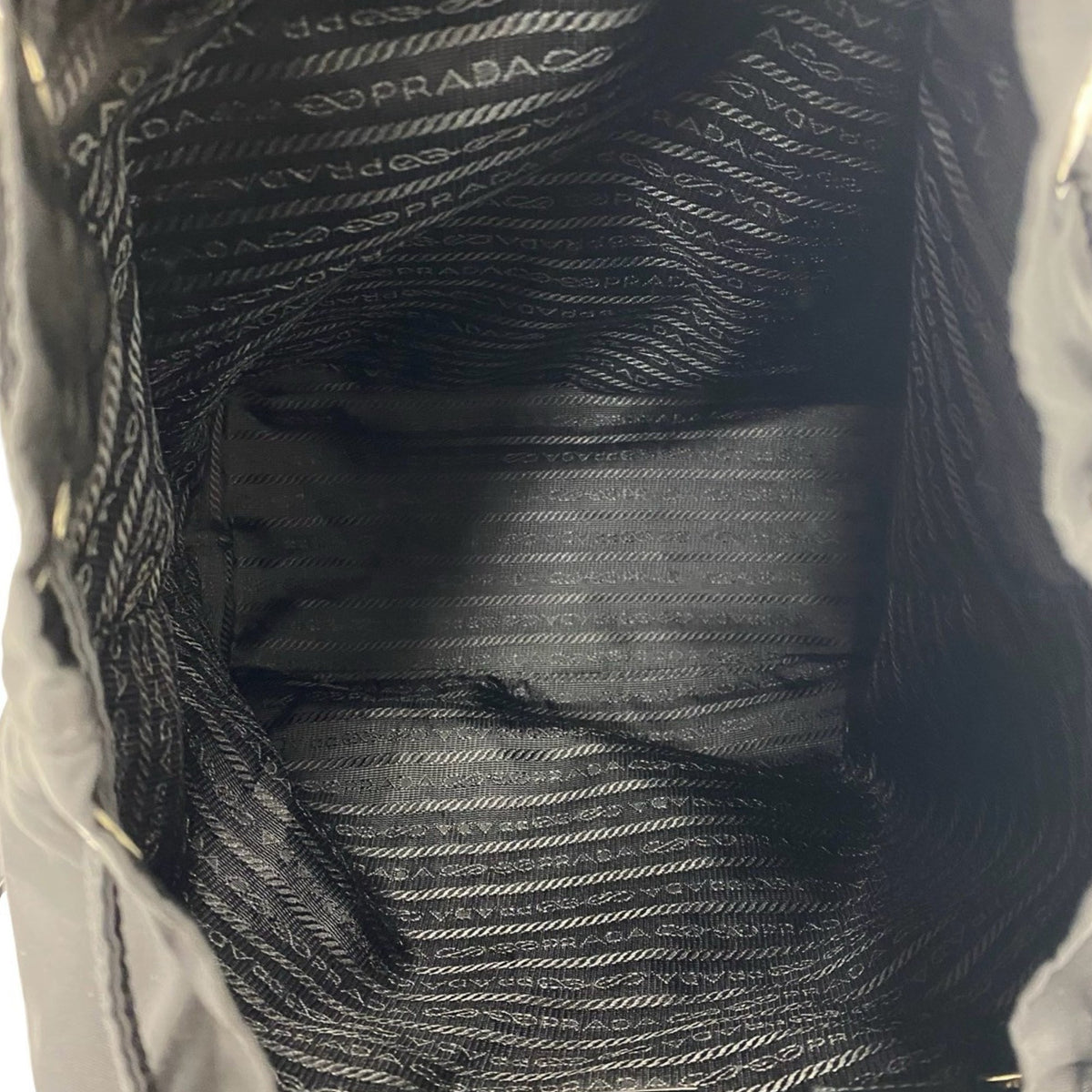 Prada Tessuto Logo Backpack