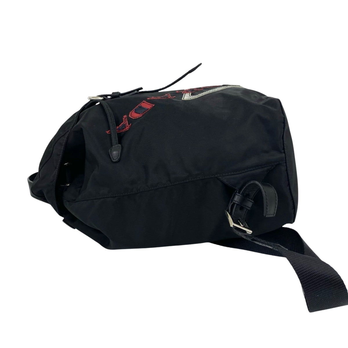 Prada Tessuto Logo Backpack