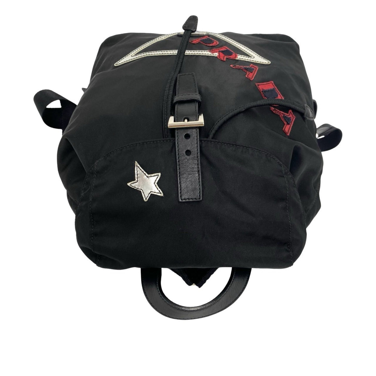 Prada Tessuto Logo Backpack