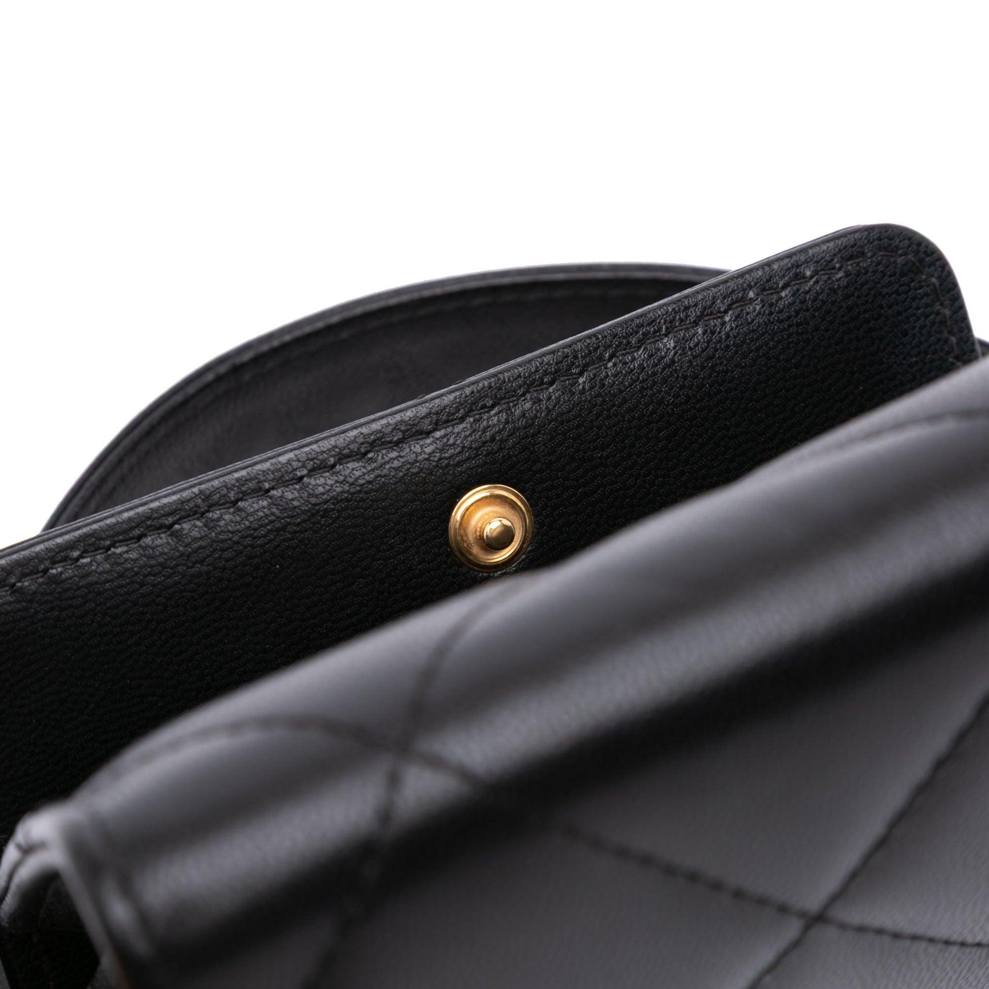 Chanel Quilted Lambskin 19 Flap Coin Purse With Chain