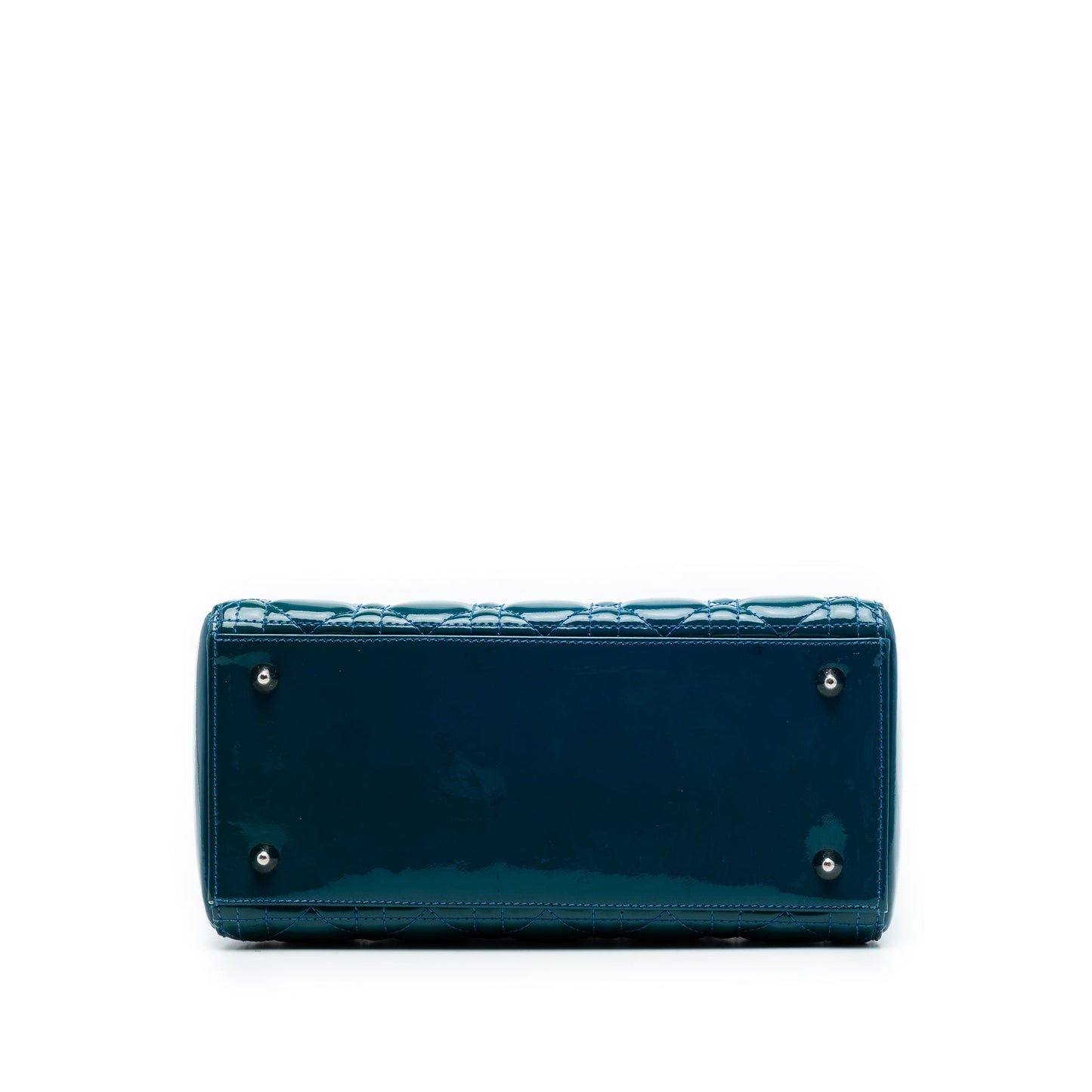 Dior Medium Patent Cannage Lady Dior