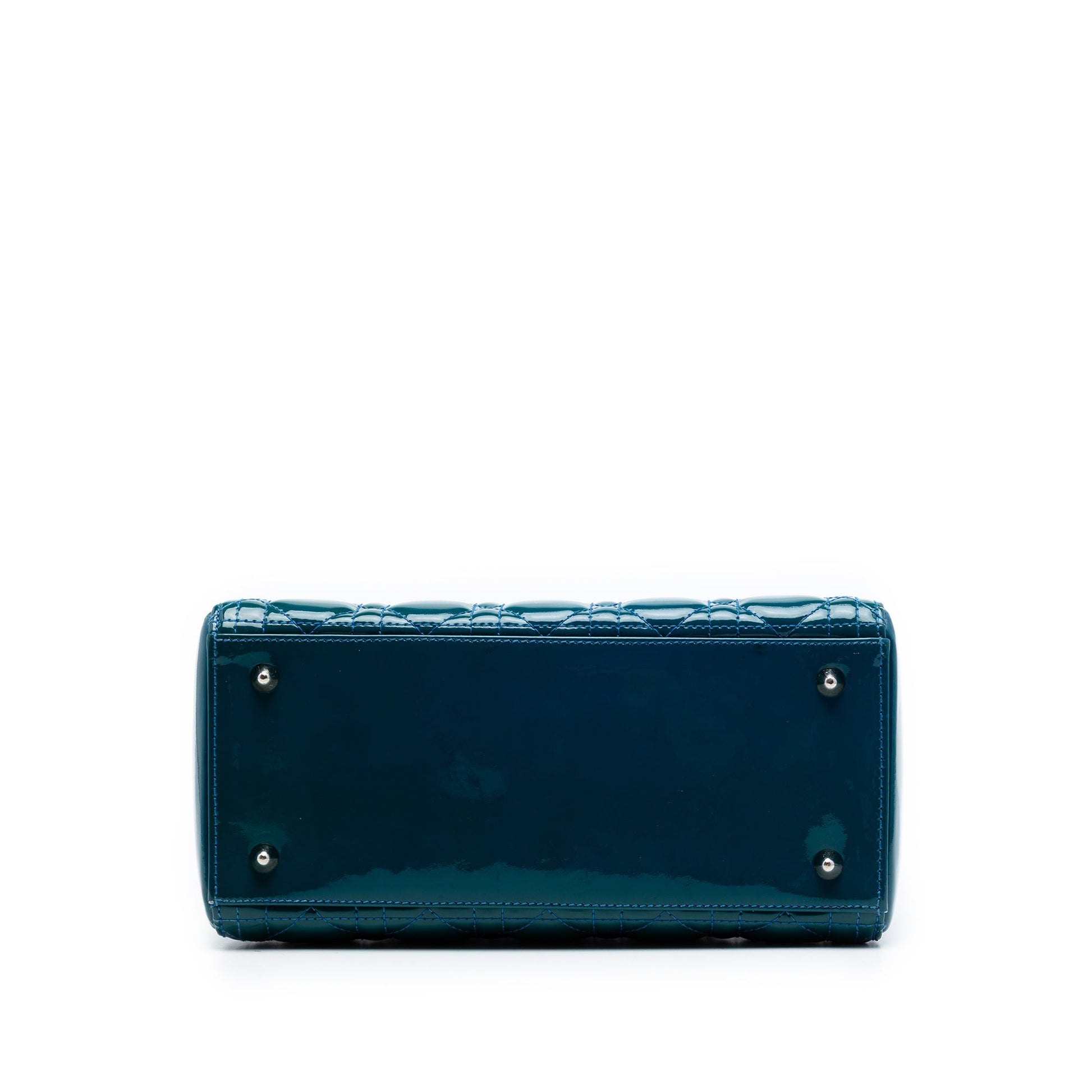 Dior Medium Patent Cannage Lady Dior