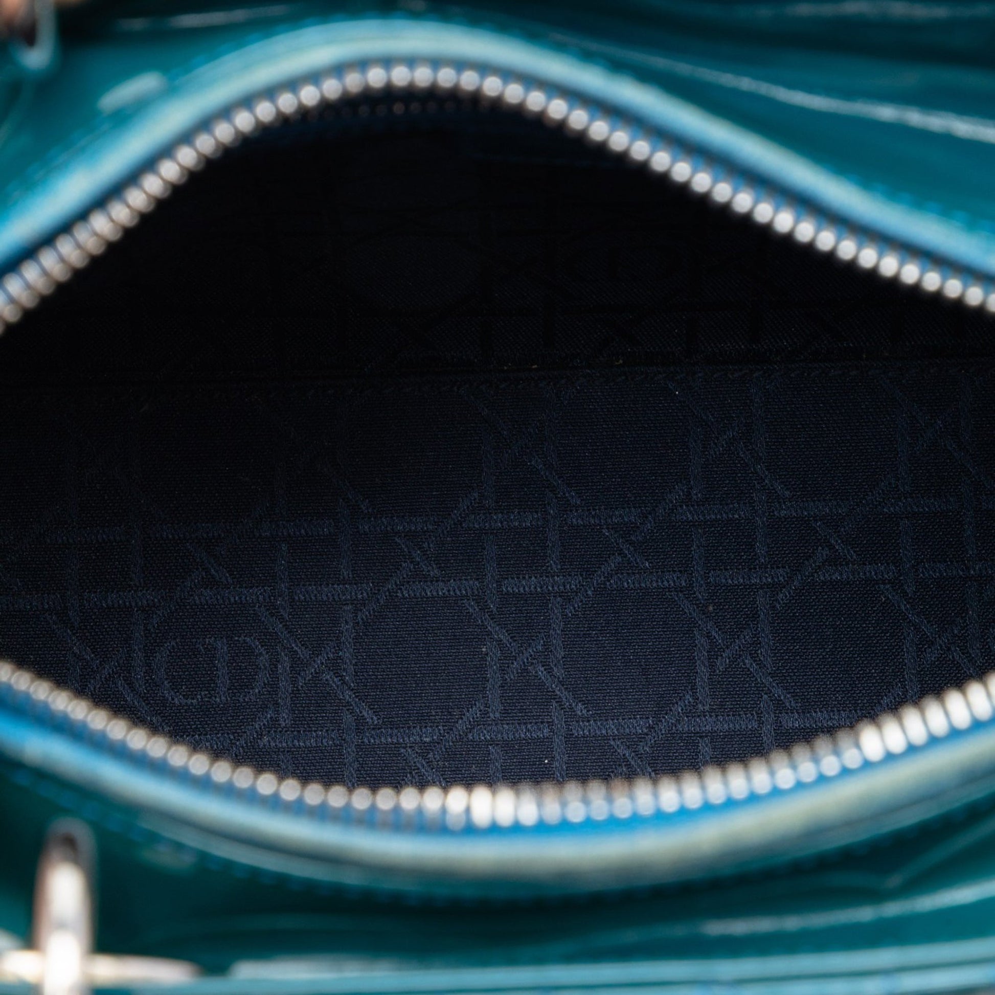 Dior Medium Patent Cannage Lady Dior