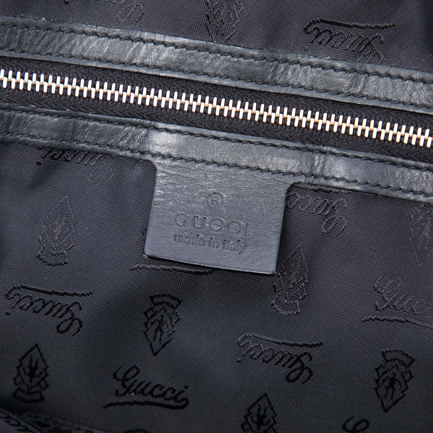 Gucci Large Patent Hysteria Satchel