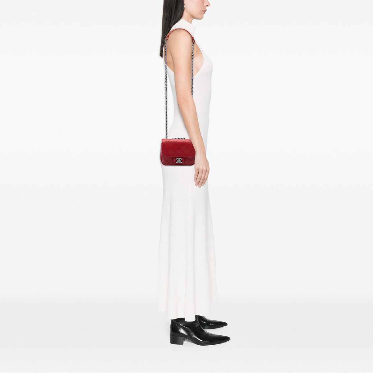 Chanel Paris Dallas Goatskin Wild Stitch Flap