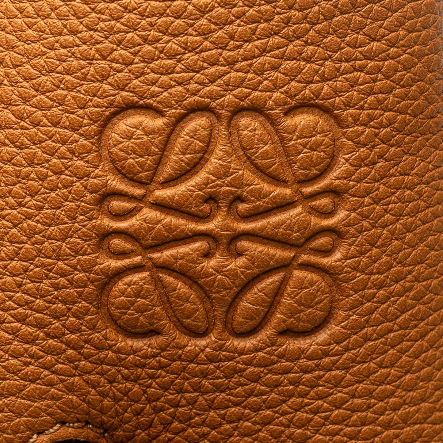 LOEWE Medium Leather Flamenco Knot Tote
