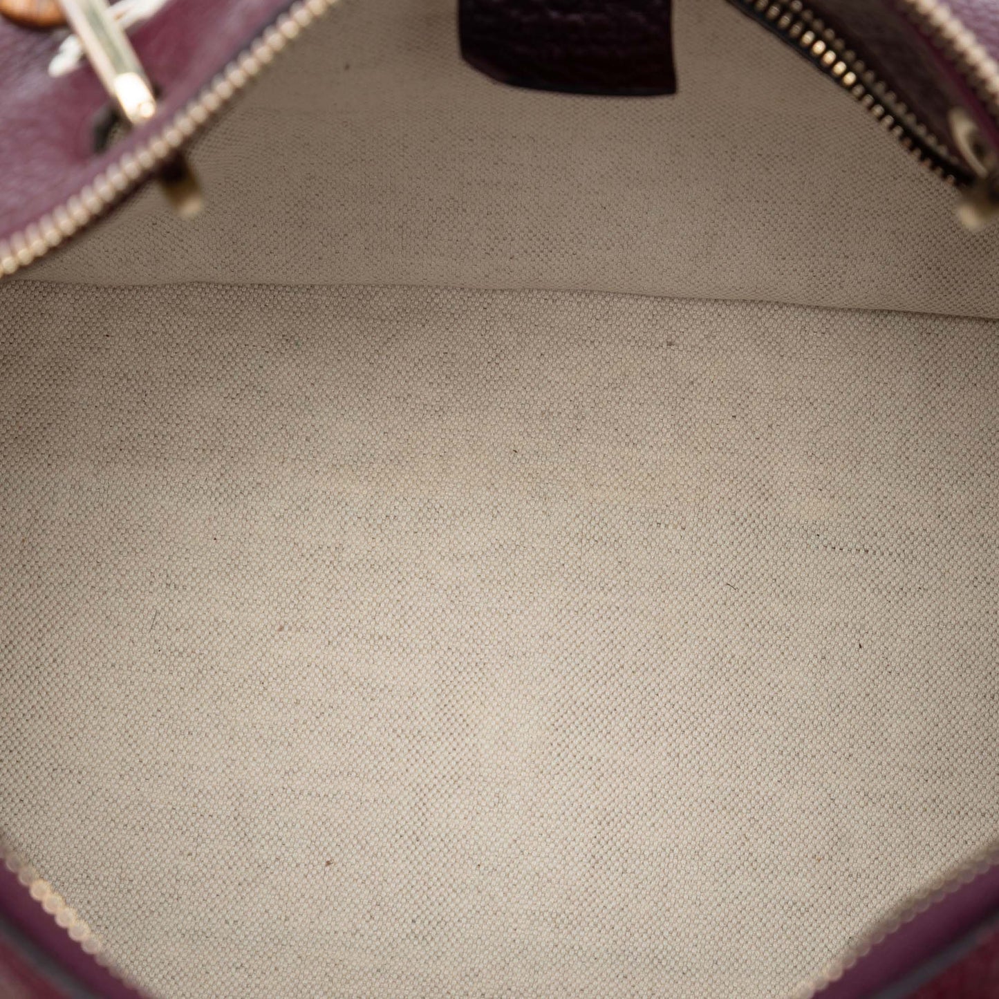 Gucci Medium Calfskin Bamboo Shopper Boston Bag