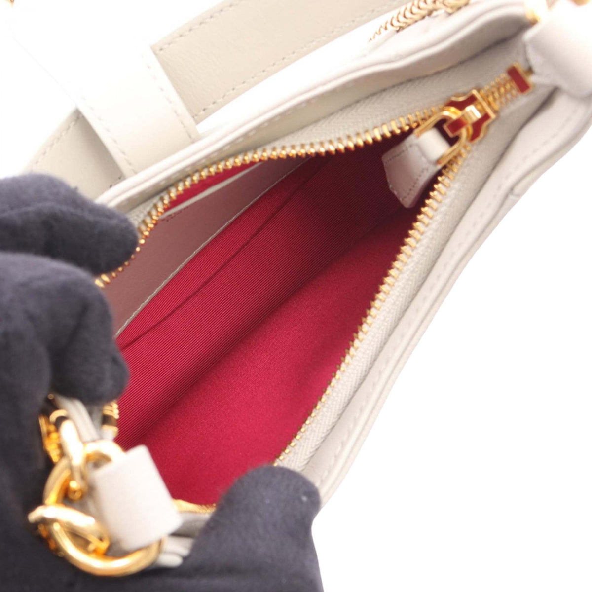 Bvlgari Small Leather Serpenti Ellipse Satchel