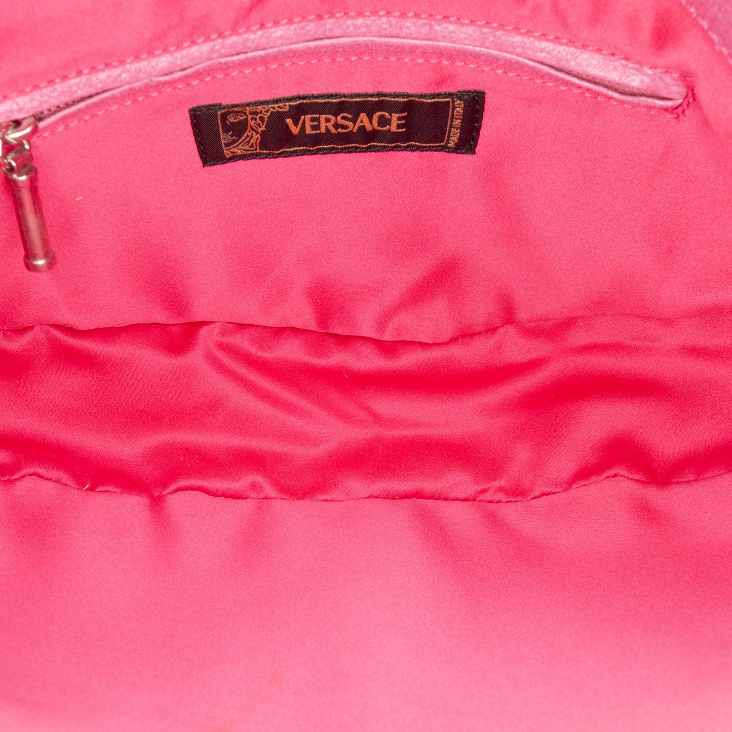 Canvas Gothic Logo Repeat Handbag