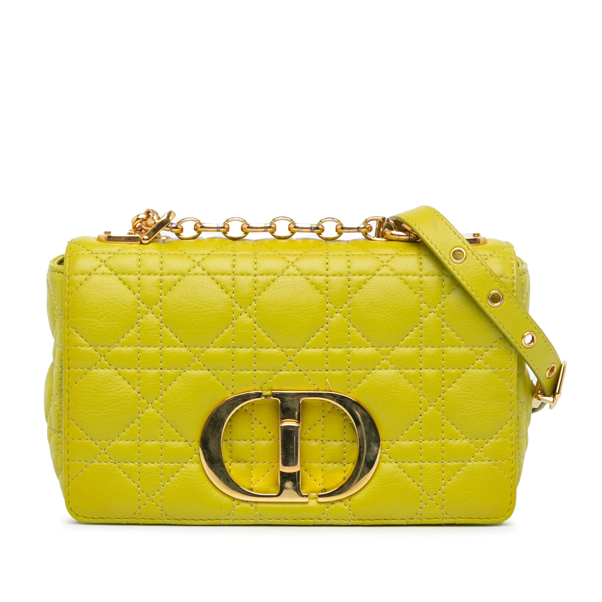 Dior Small Calfskin Cannage Caro Bag
