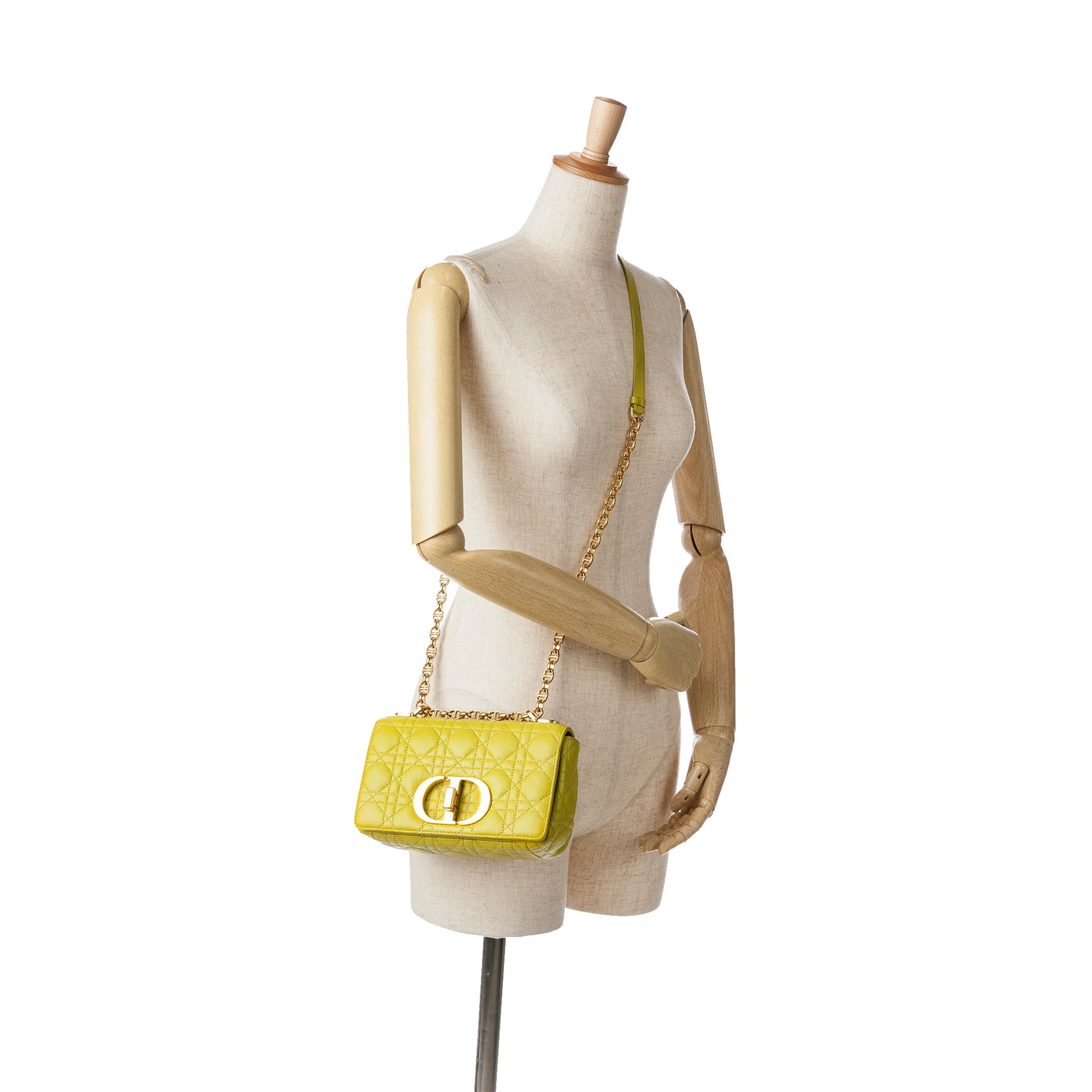 Dior Small Calfskin Cannage Caro Bag