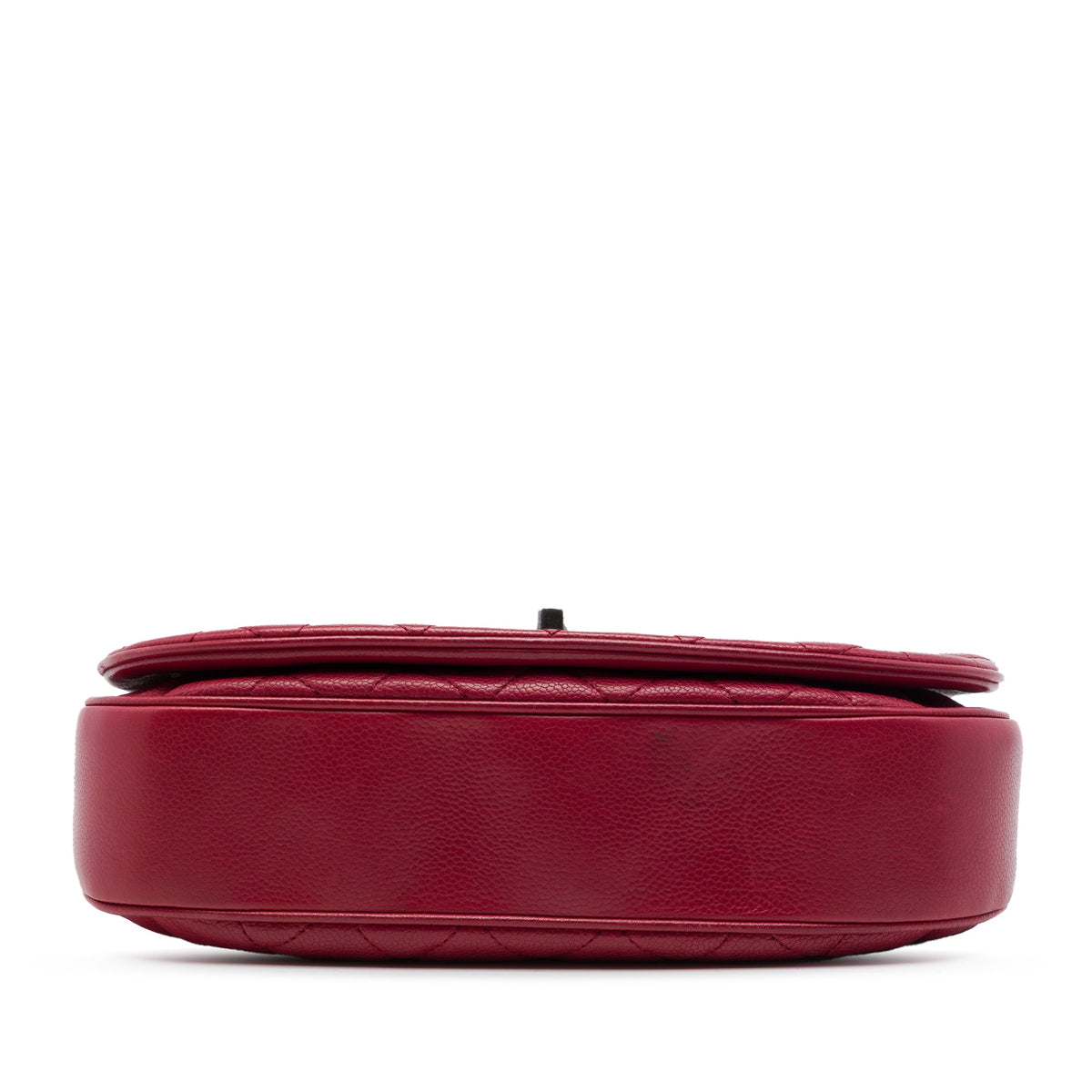Chanel Medium Quilted Caviar Casual Pocket Flap — Red