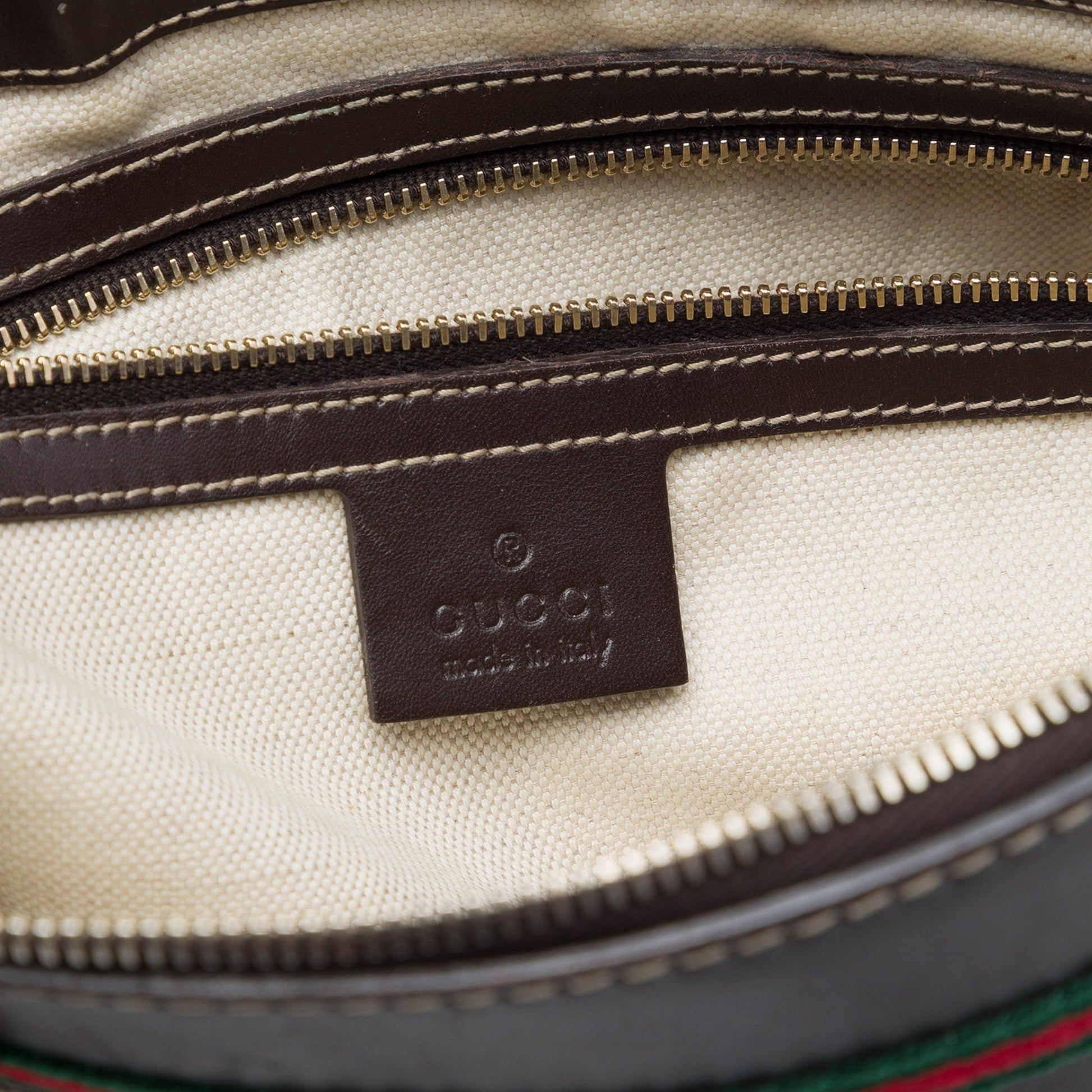 Gucci GG Canvas Web Mayfair Crossbody