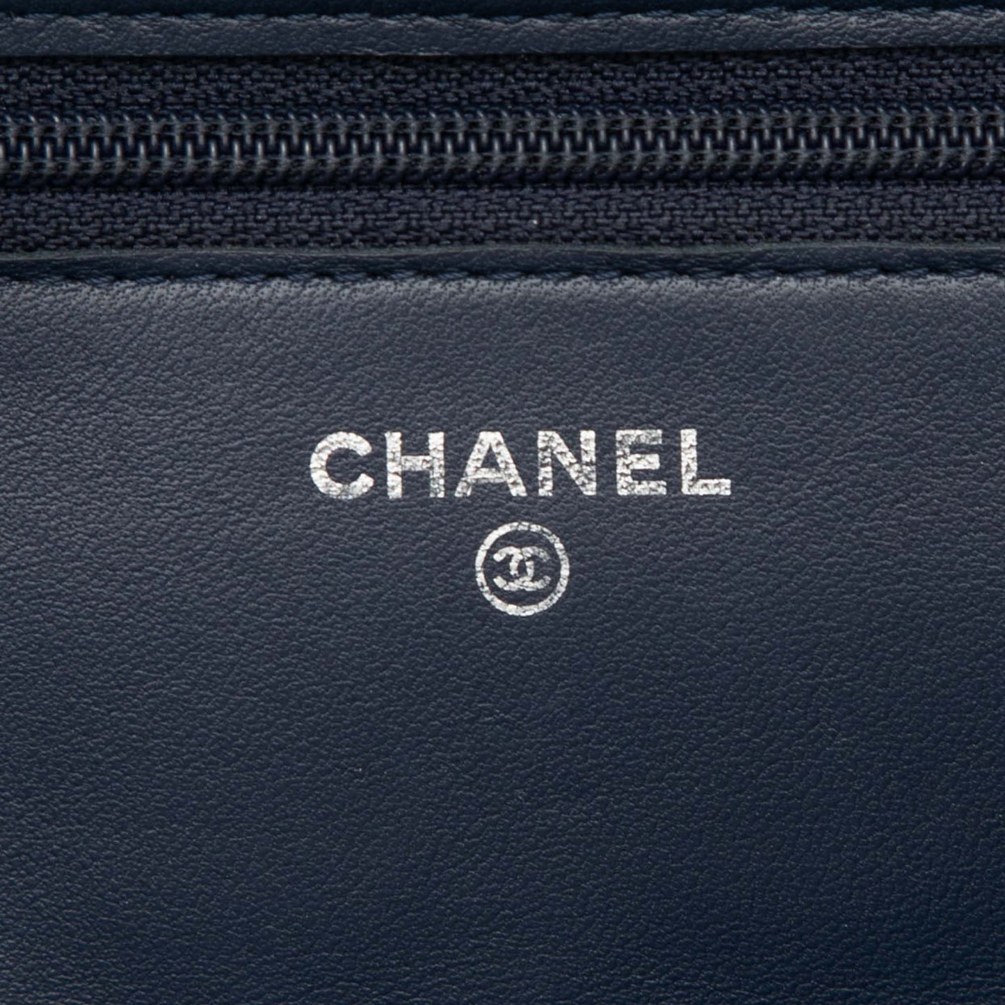 Chanel CC Quilted Lambskin Wallet On Chain