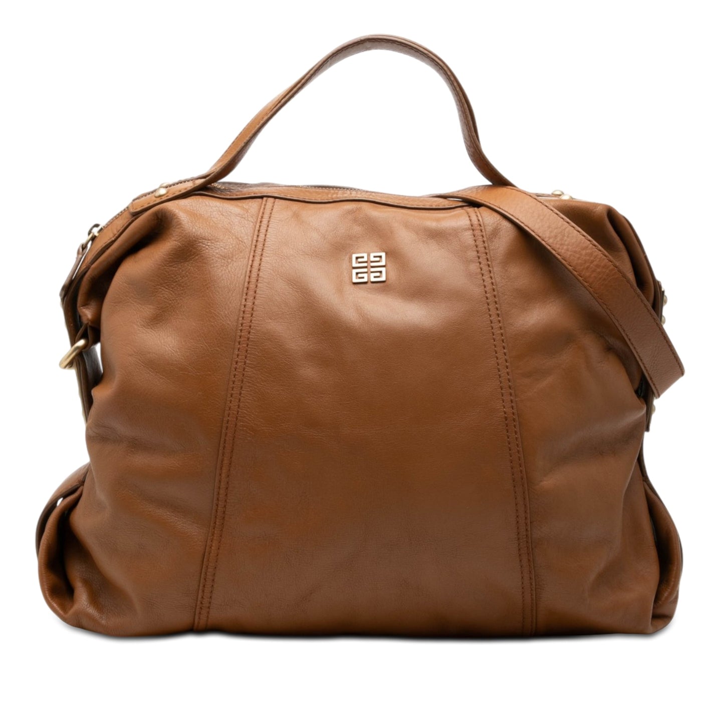 Givenchy Leather 4G Logo Satchel